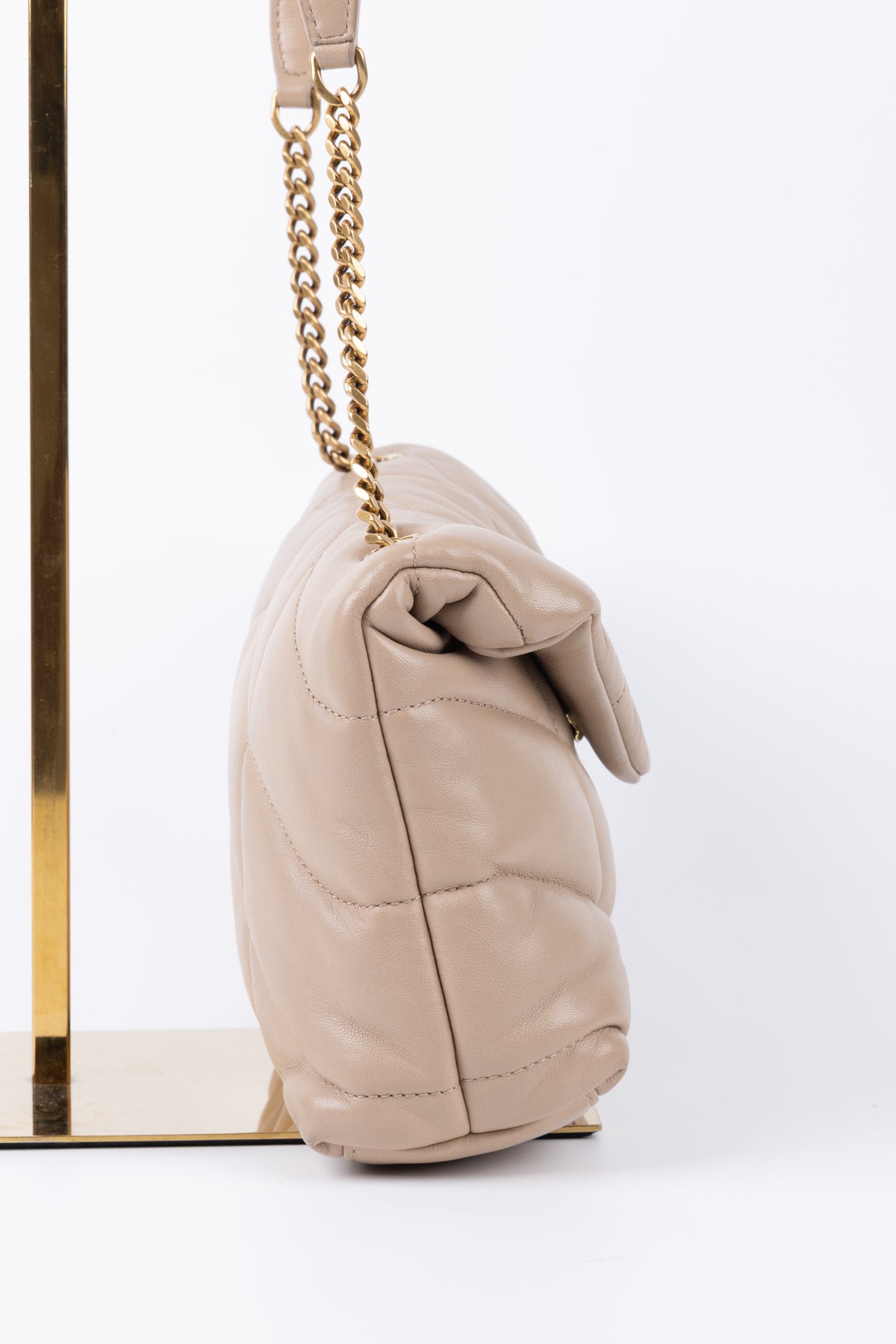 SAINT LAURENT LOU LOU SOFT BEIGE