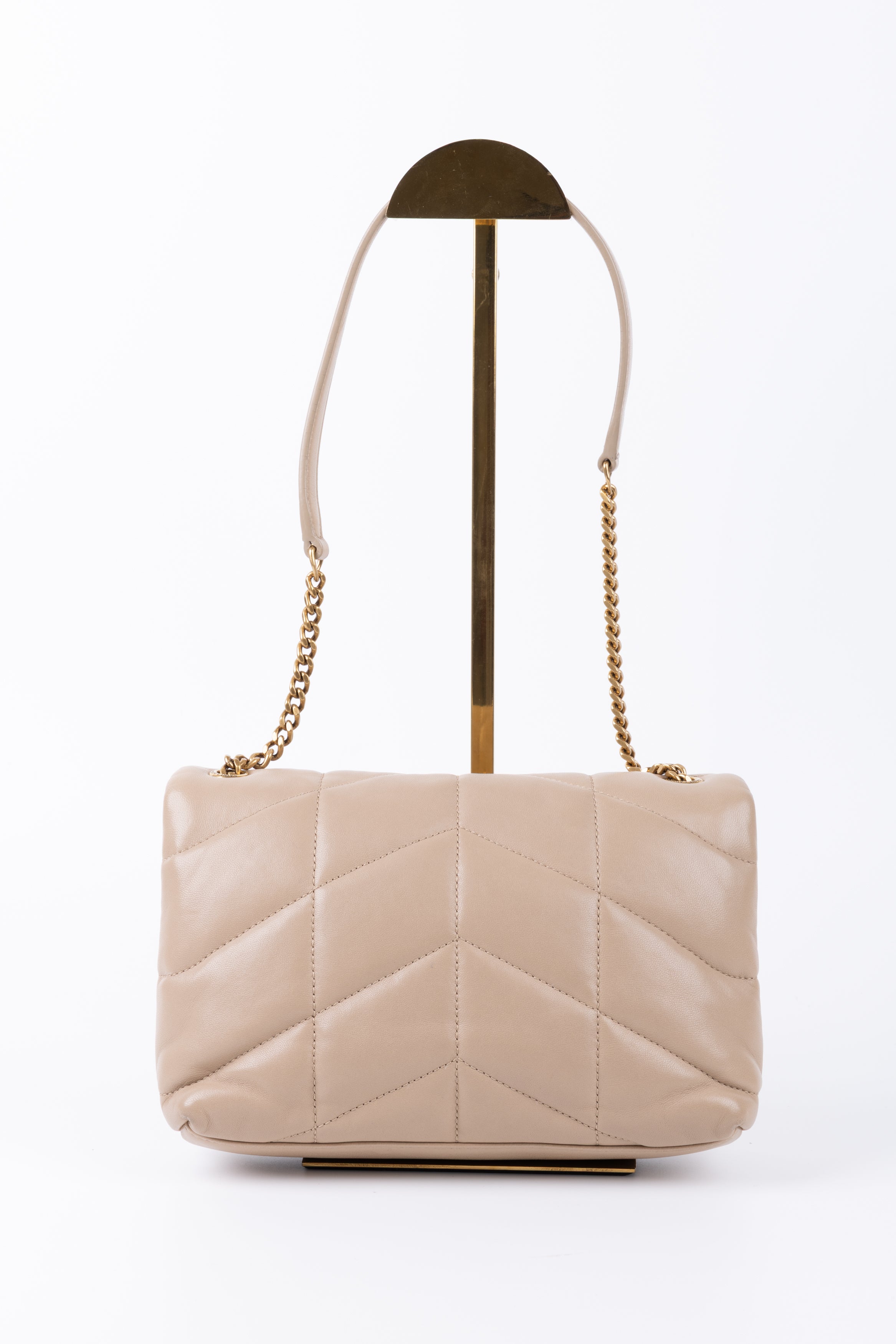 SAINT LAURENT LOU LOU SOFT BEIGE