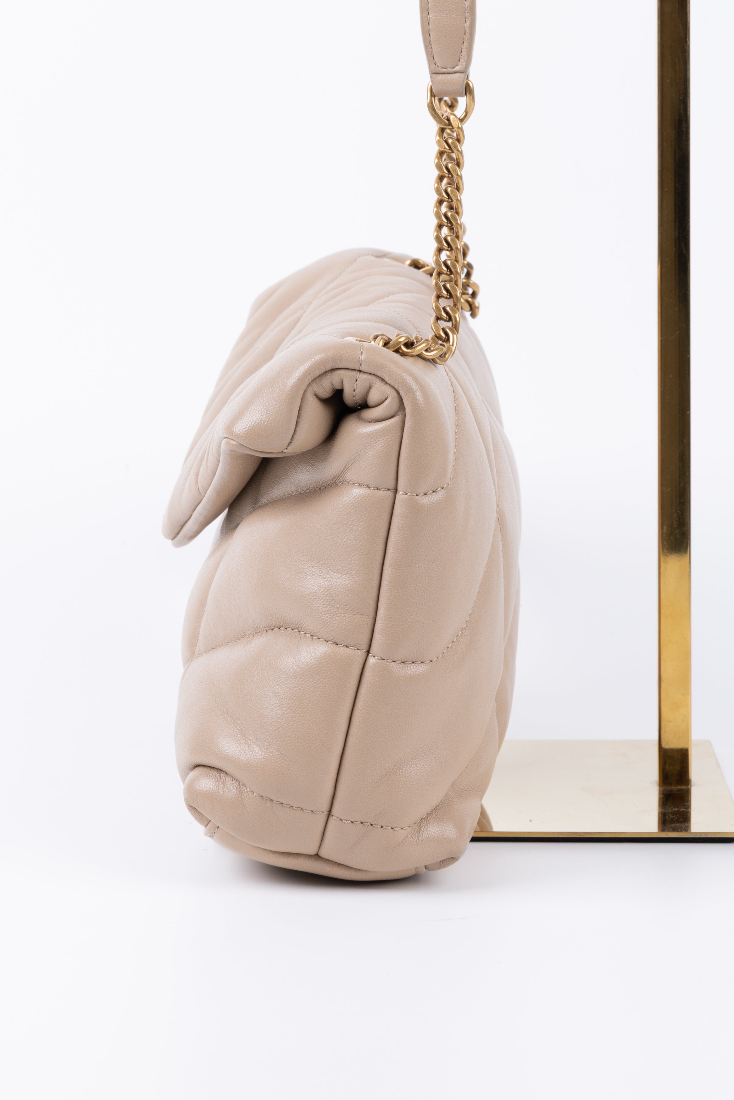 SAINT LAURENT LOU LOU SOFT BEIGE