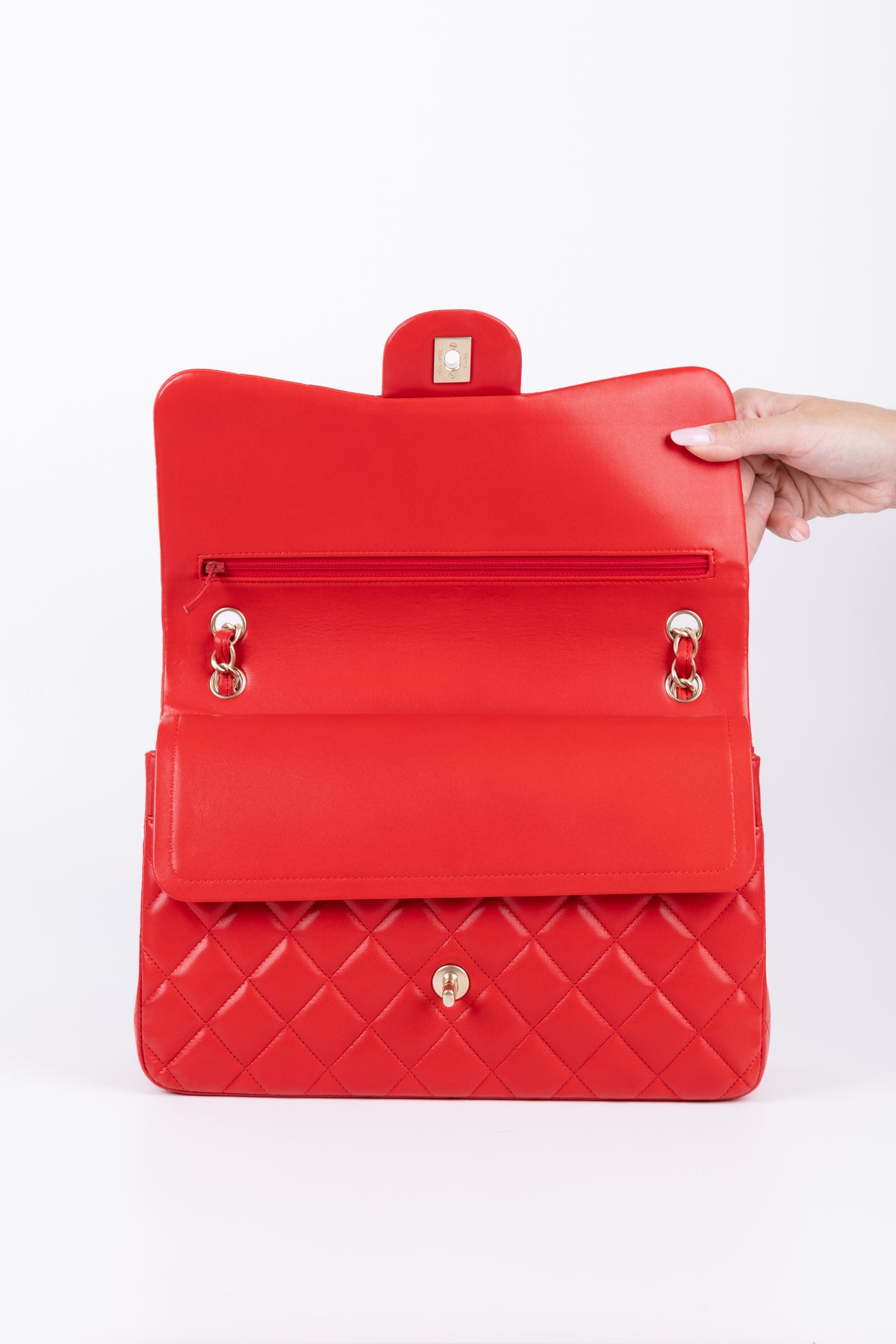 CHANEL JUMBO ROSSA