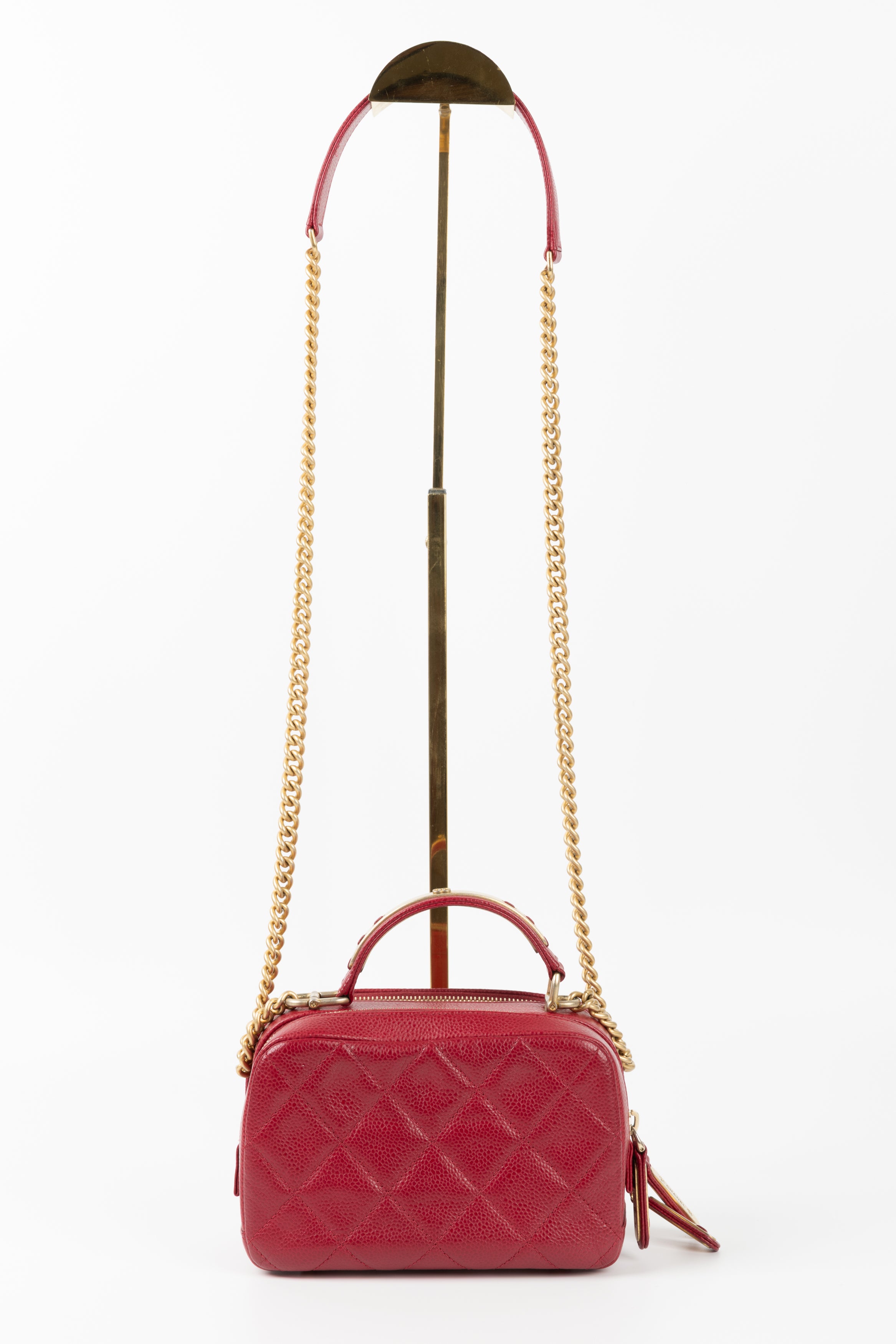 CHANEL CARRY AROUND ROSSA