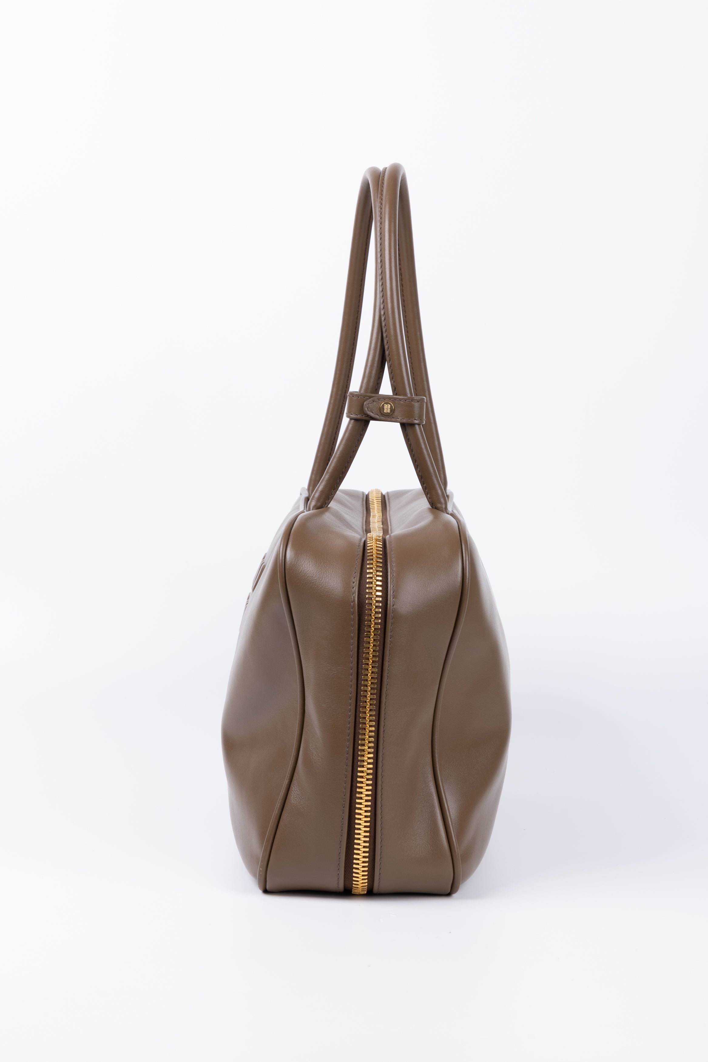 MIU MIU BEAU LARGE MARRONE
