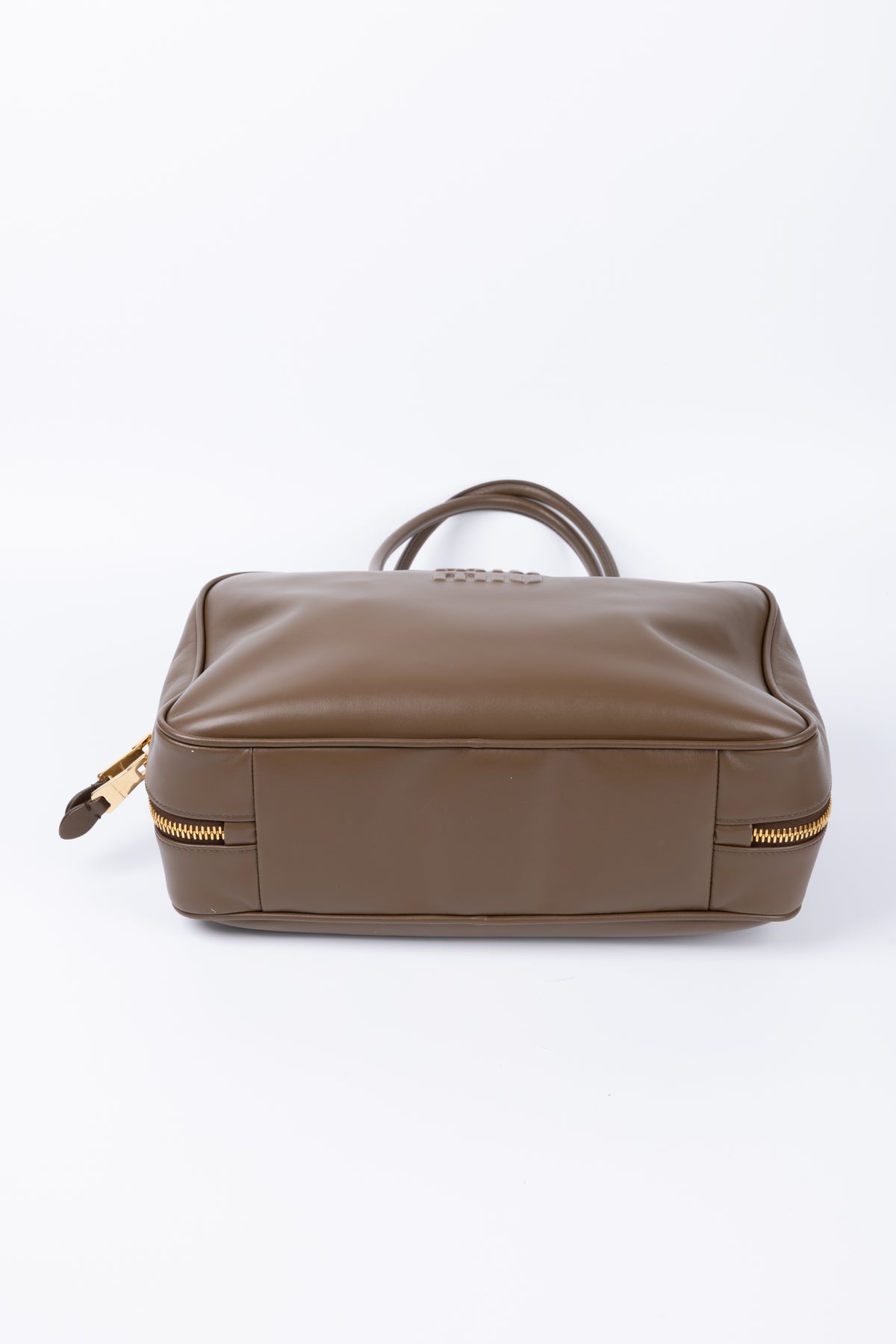 MIU MIU BEAU LARGE MARRONE