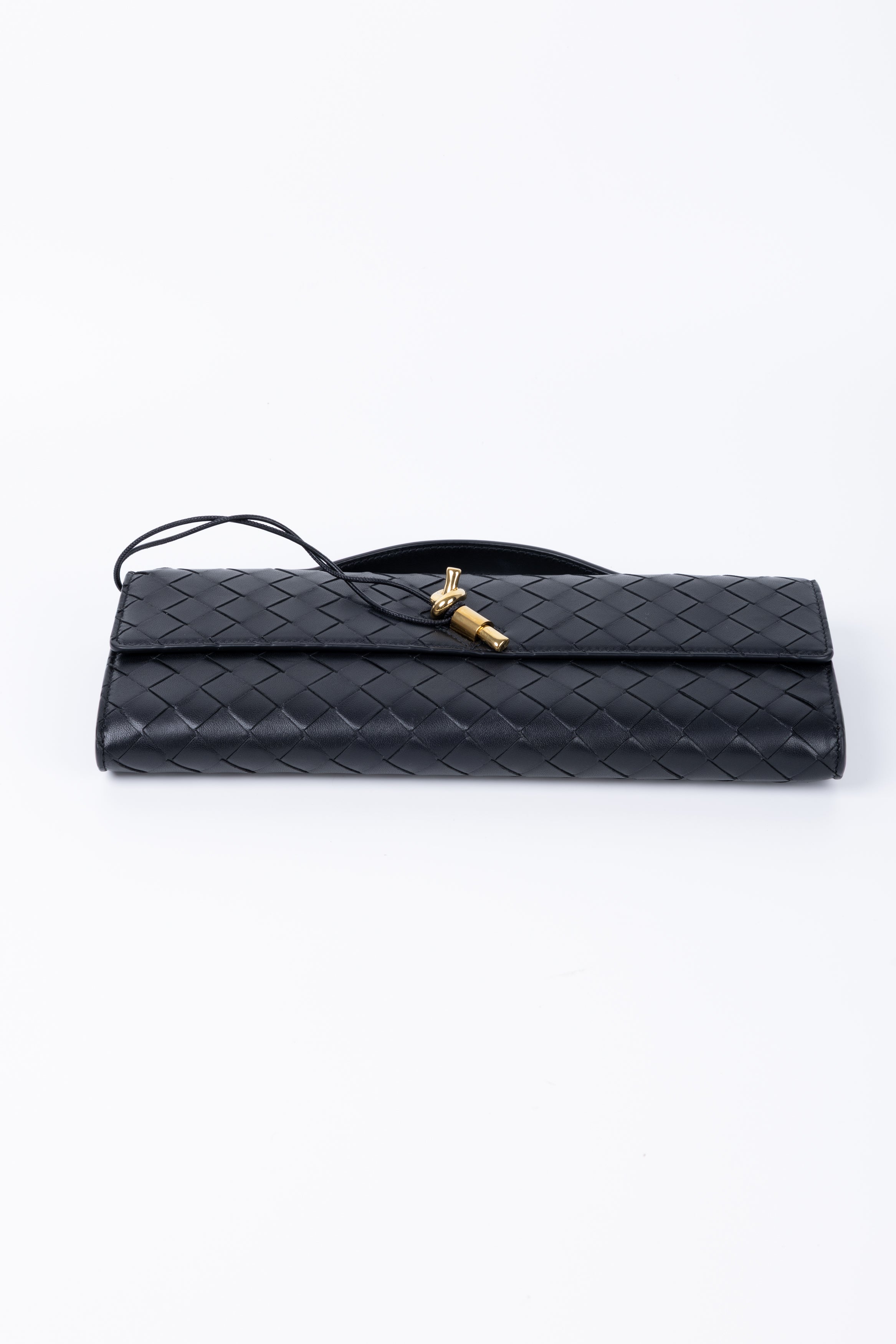 BOTTEGA VENETA ANDIAMO CLUTCH NERA