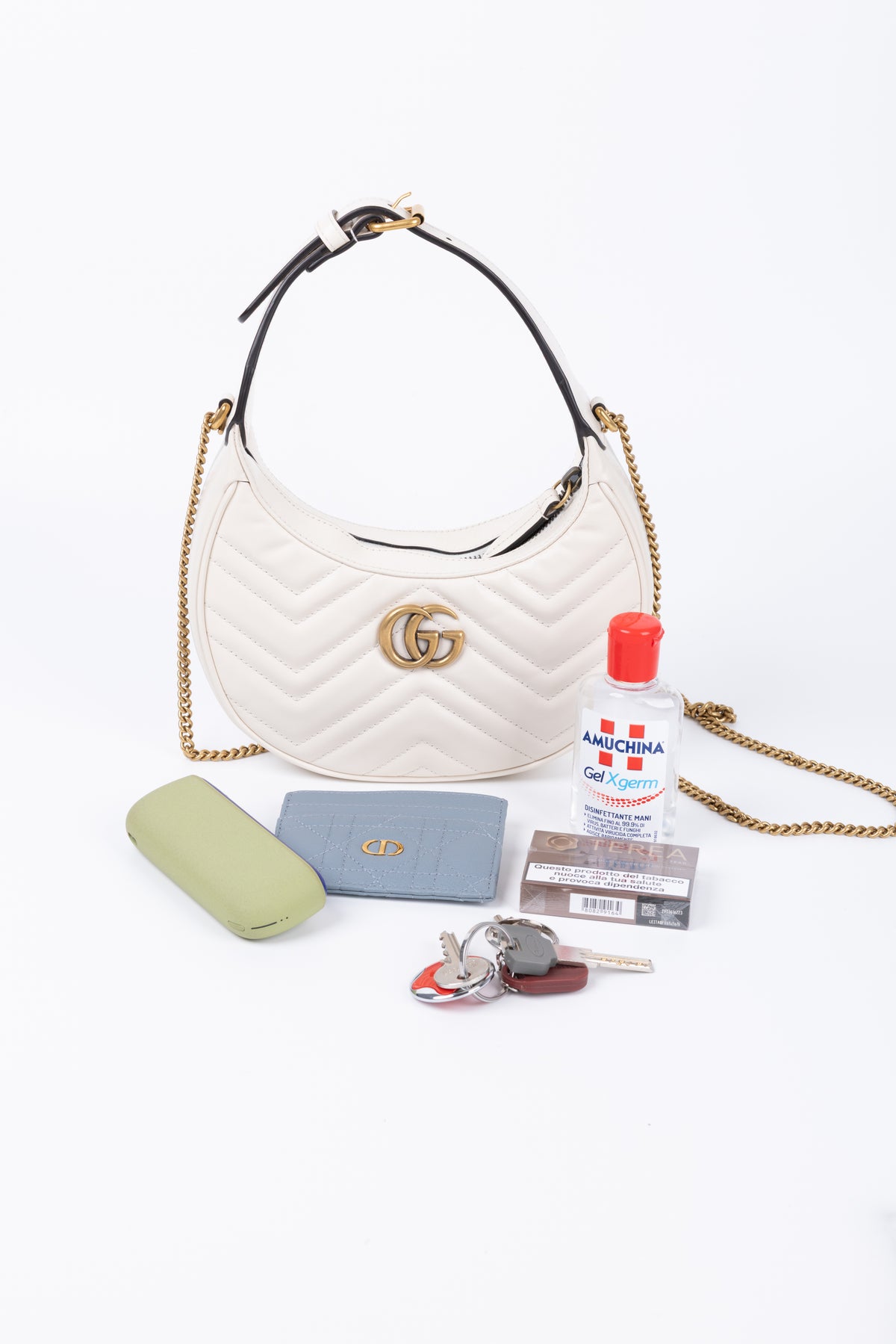 GUCCI MARMONT BIANCA A SPALLA
