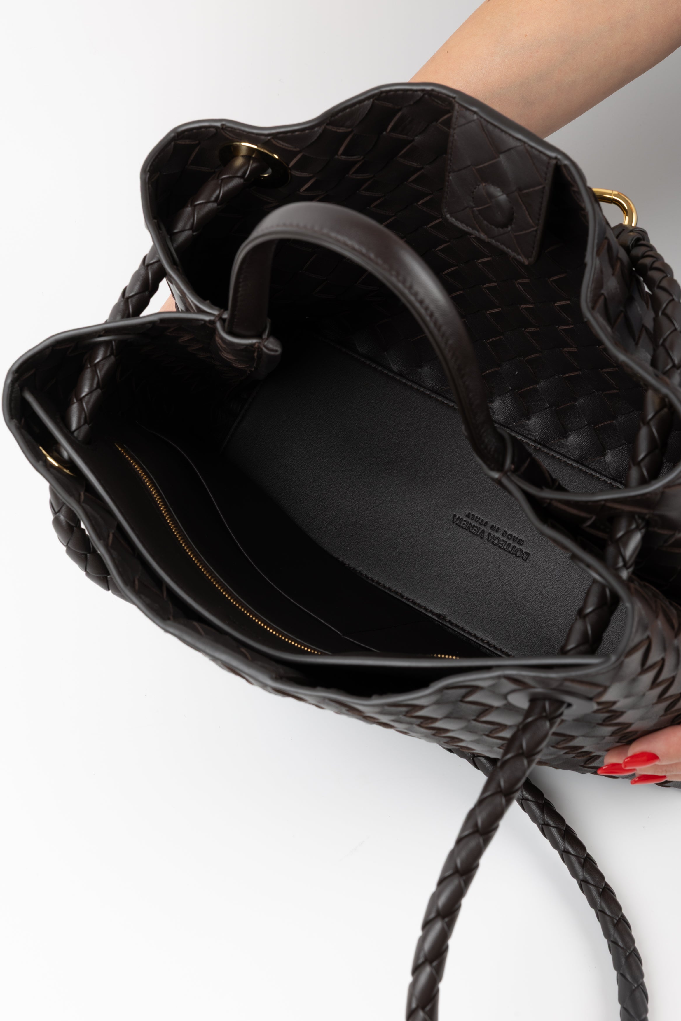 BOTTEGA VENETA ANDIAMO MEDIA FONDANT