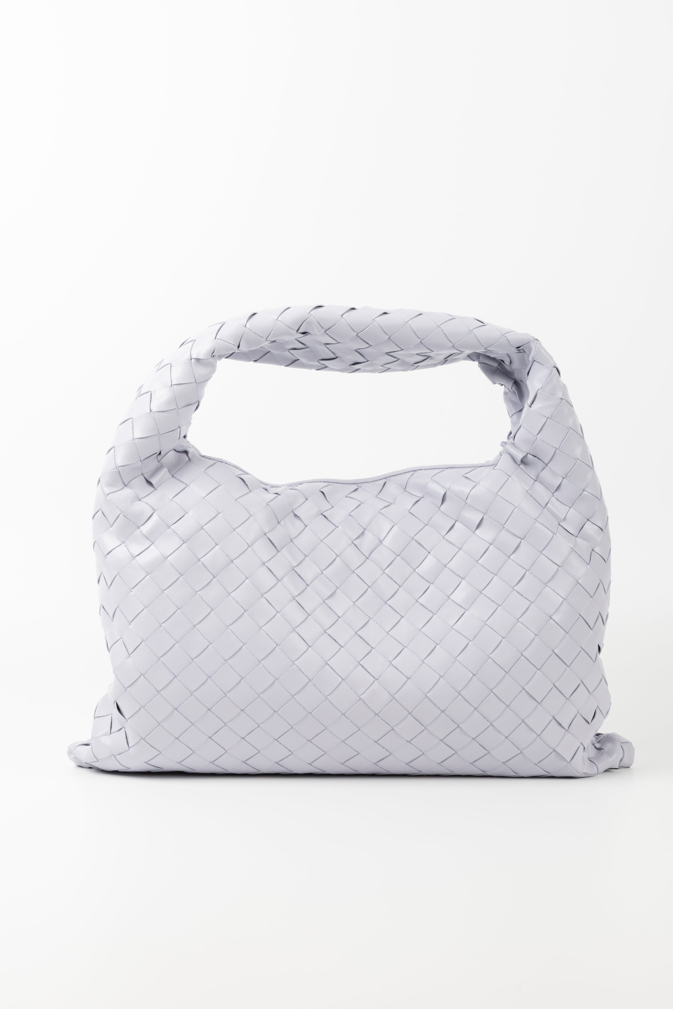 BOTTEGA VENETA HOP OSTRICA LILLA