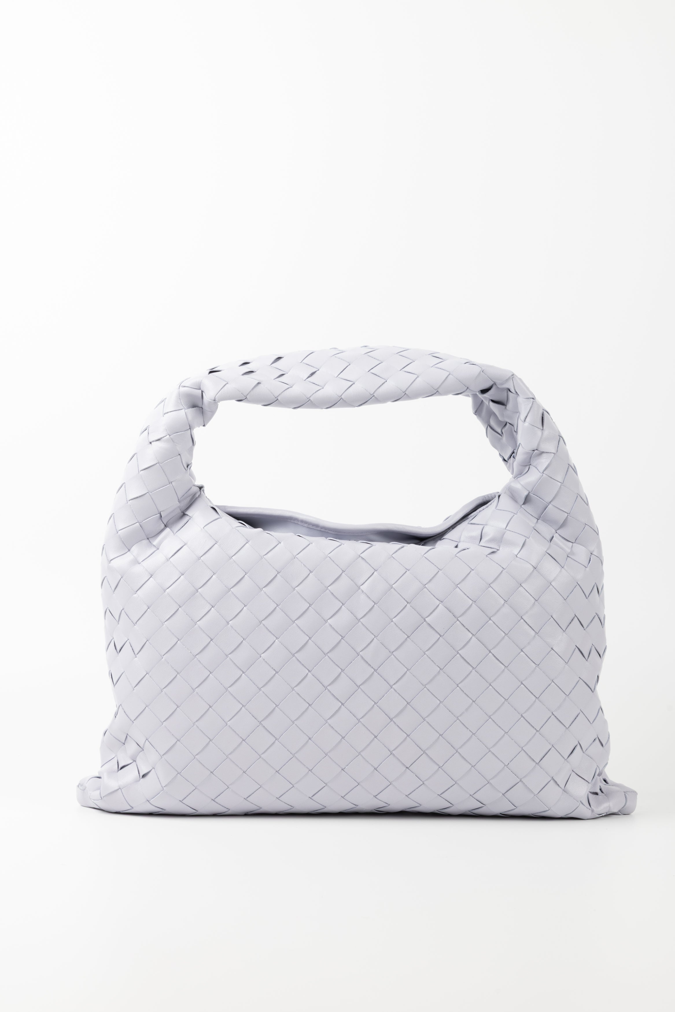 BOTTEGA VENETA HOP OSTRICA LILLA