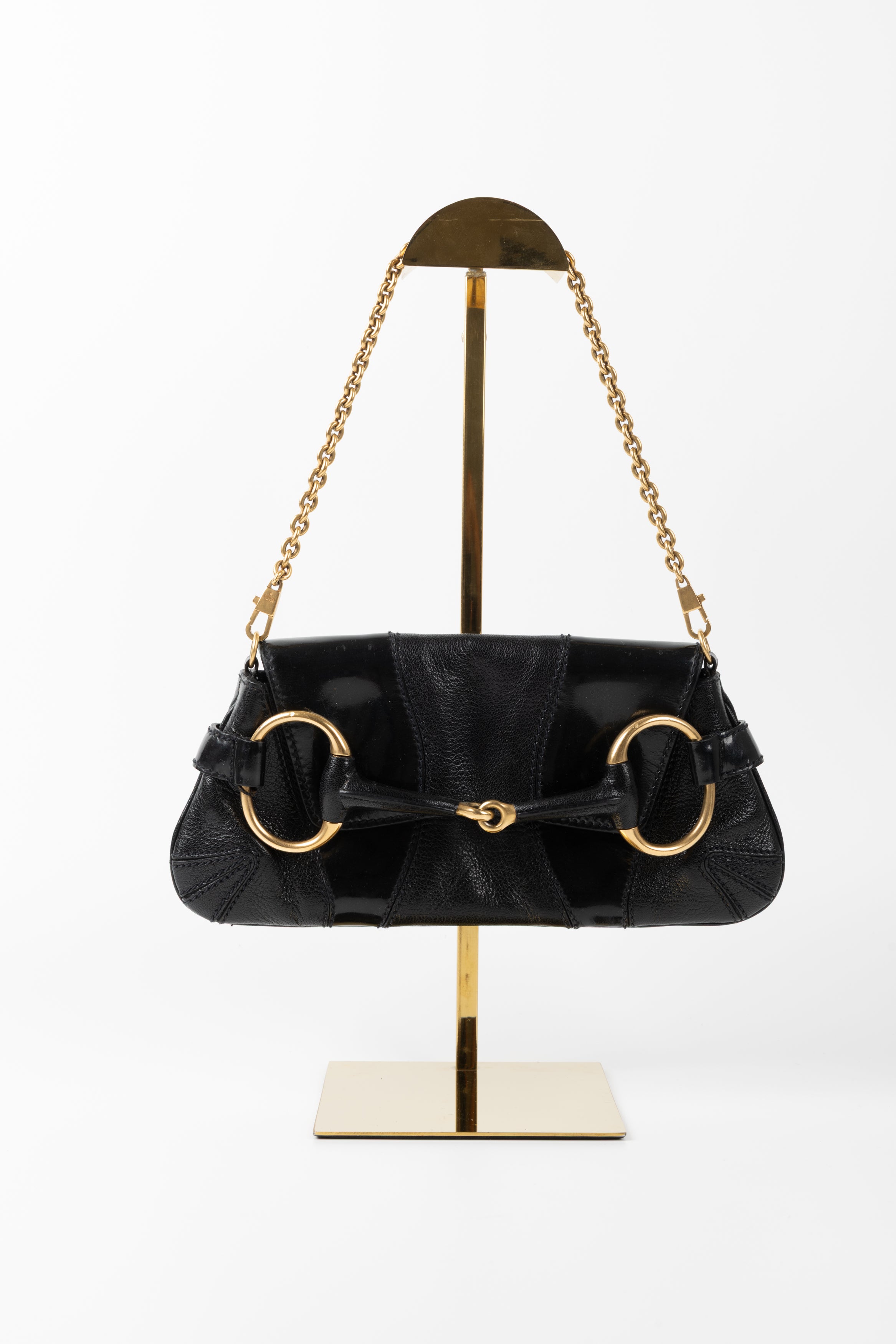 GUCCI HORSEBIT CHAIN BAGUETTE