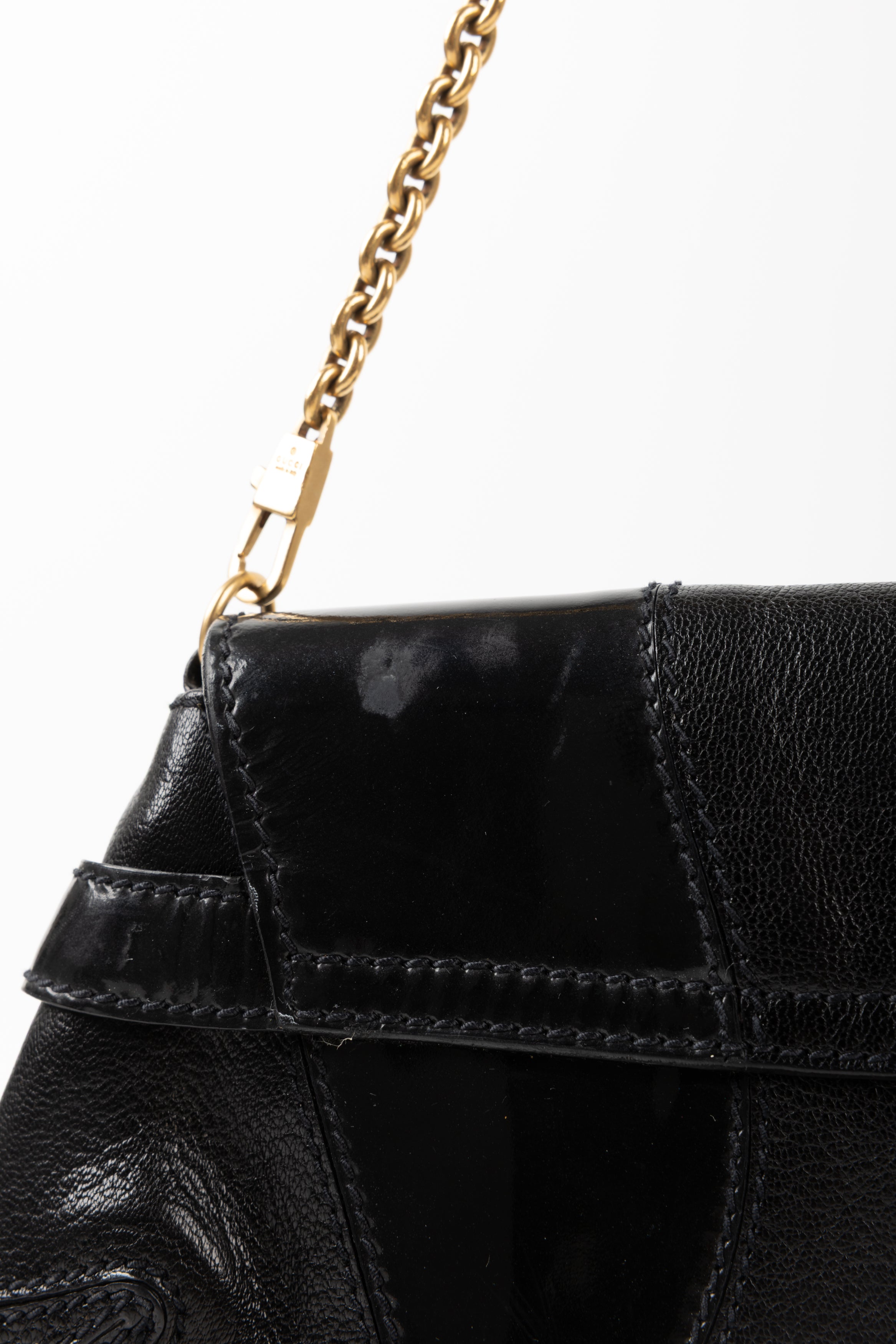 GUCCI HORSEBIT CHAIN BAGUETTE