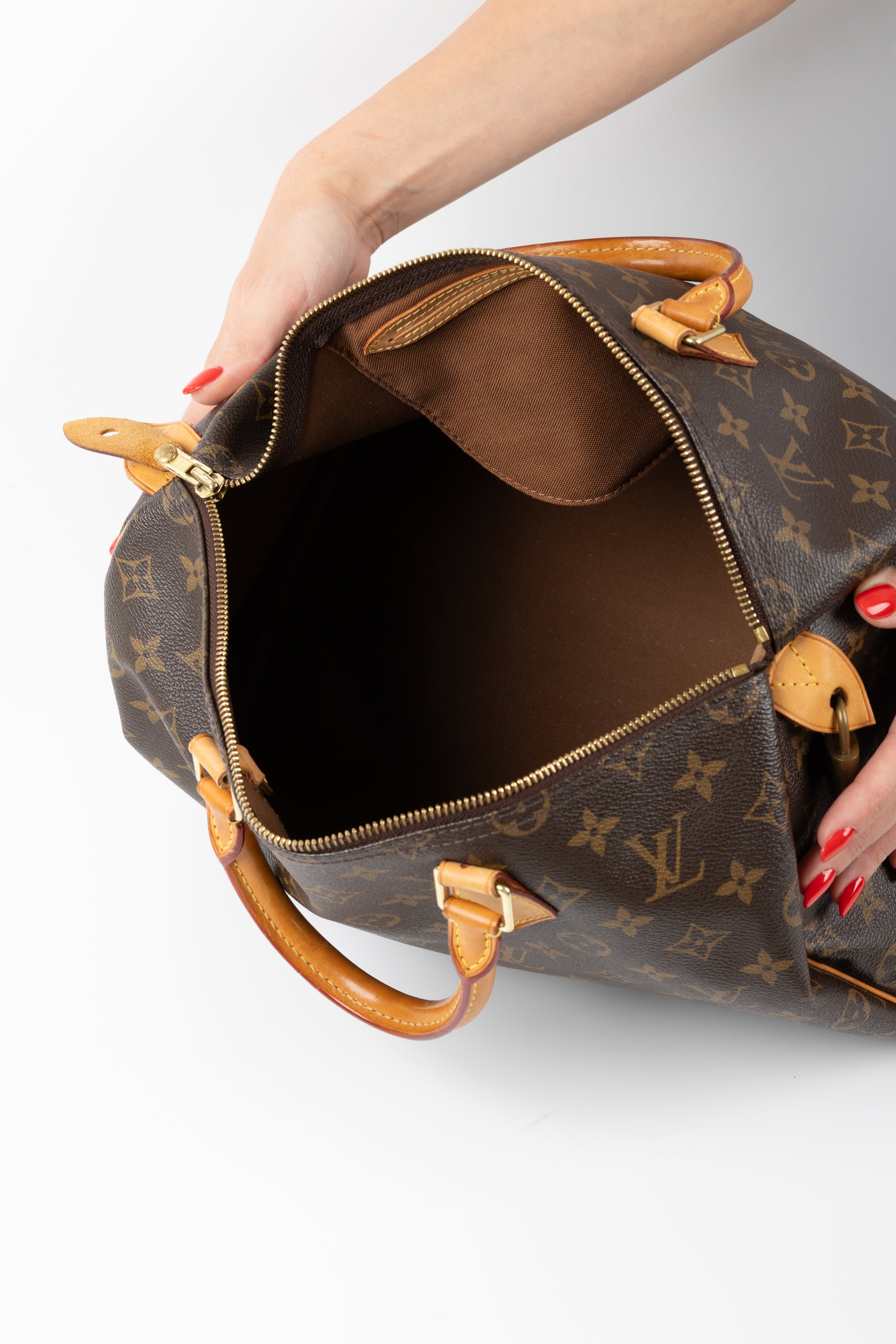 LOUIS VUITTON SPEEDY 35 MONOGRAM LV