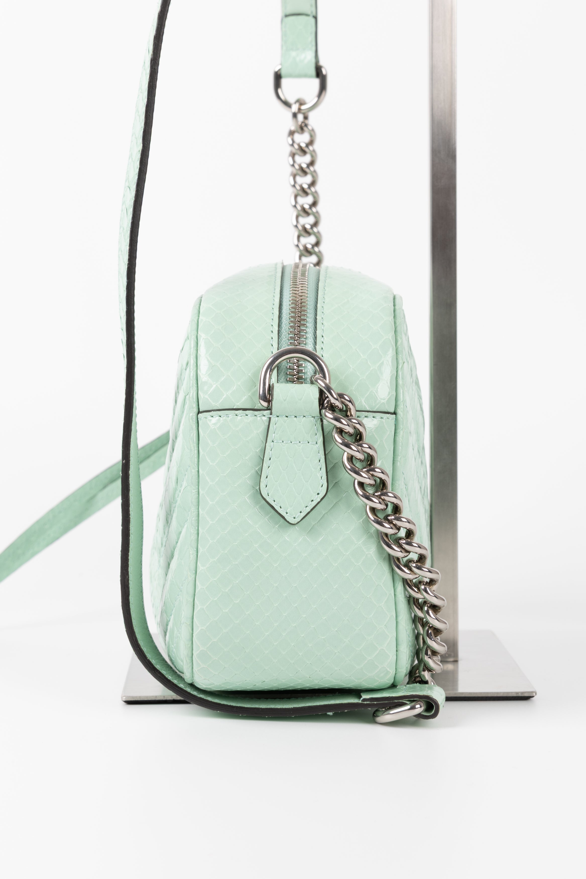 GUCCI CAMERA BAG VERDE ACQUA
