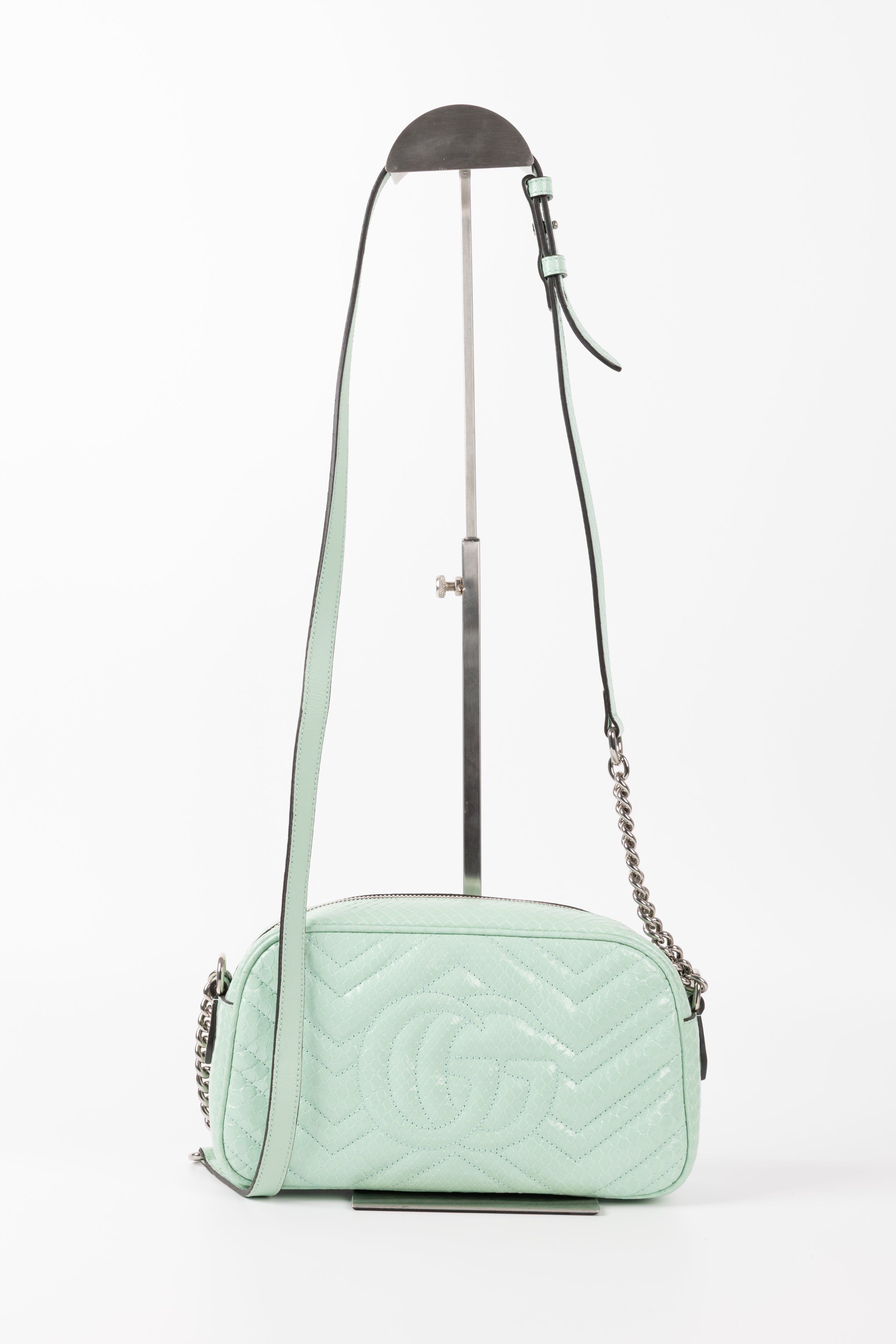 GUCCI CAMERA BAG VERDE ACQUA