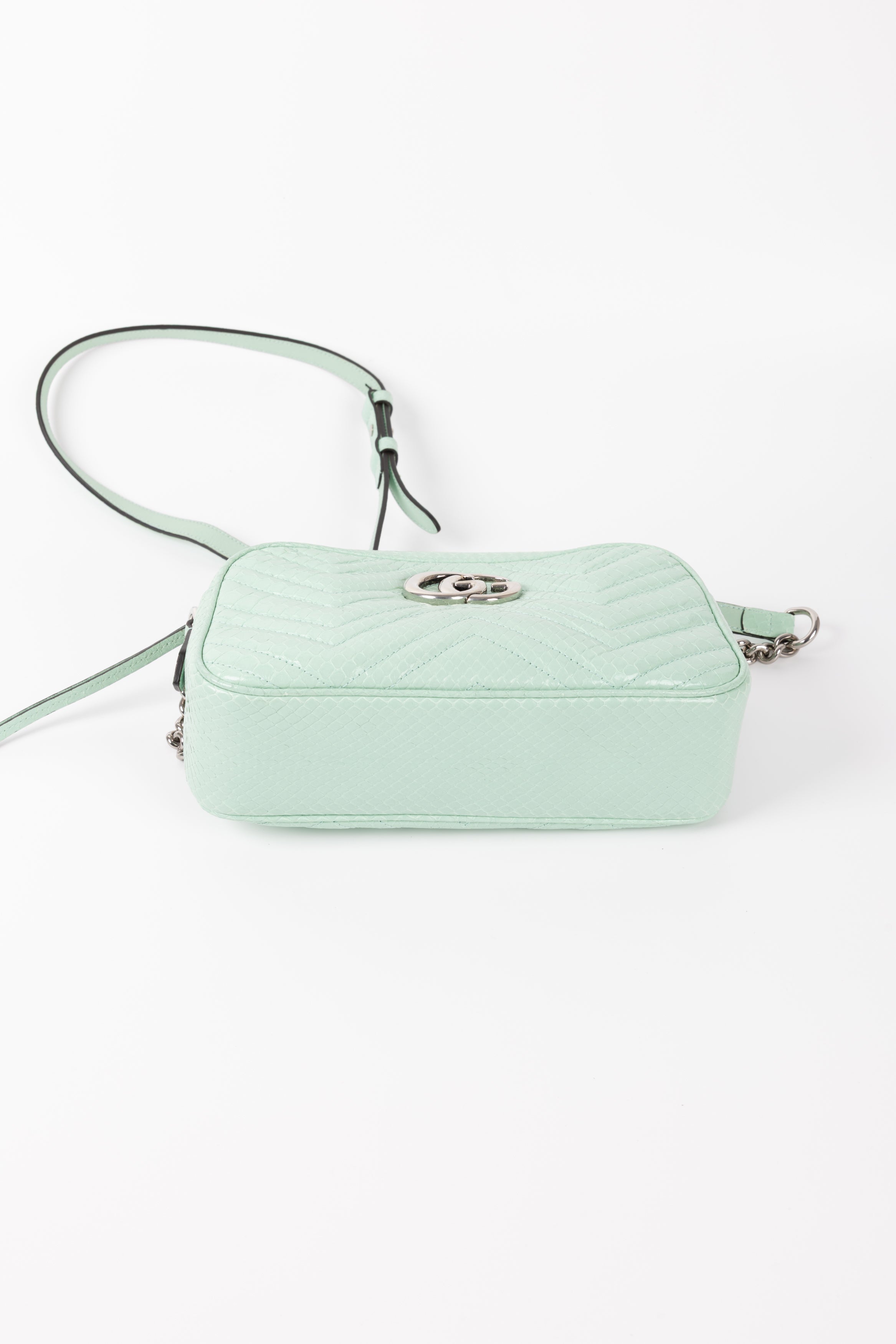 GUCCI CAMERA BAG VERDE ACQUA