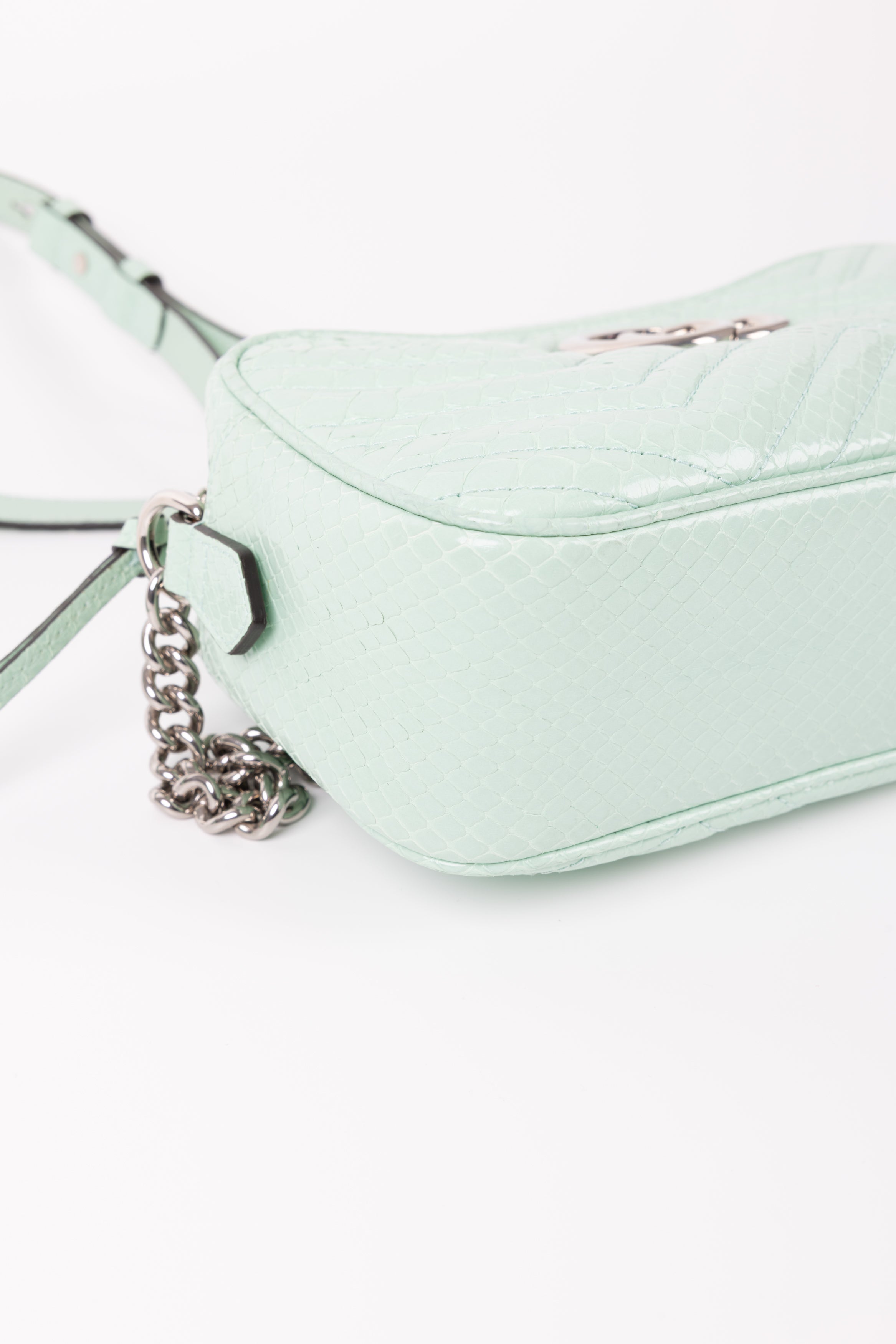 GUCCI CAMERA BAG VERDE ACQUA