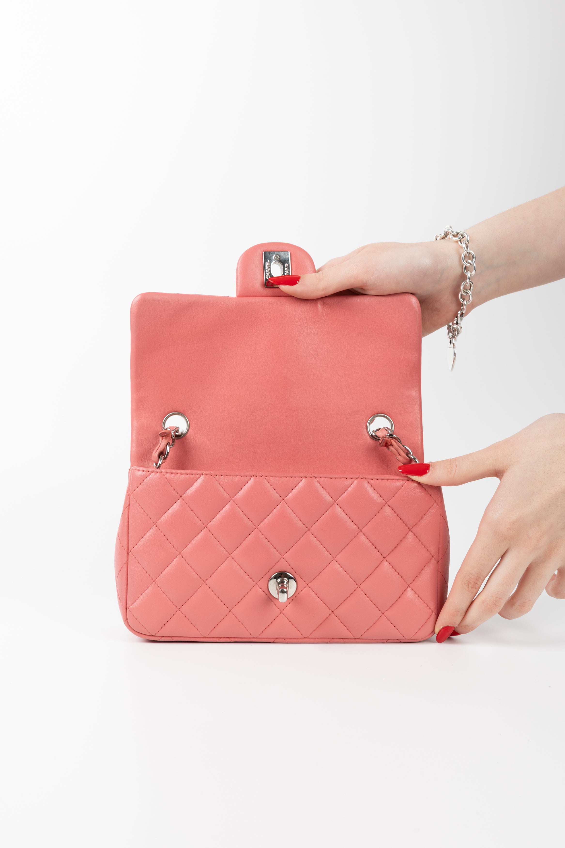CHANEL RECTANGULAR ROSA