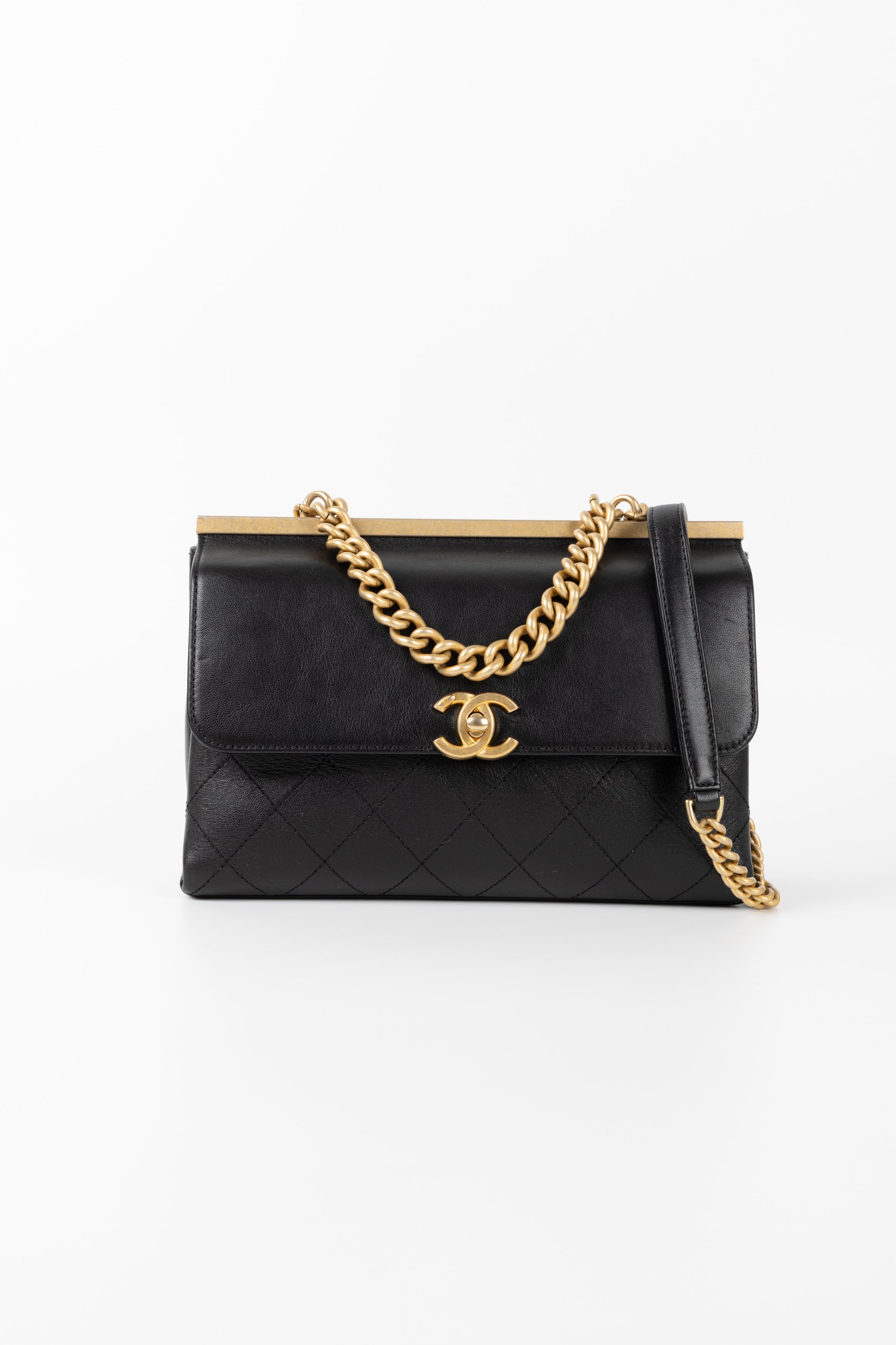 CHANEL COCO LUXE FLAP NERA