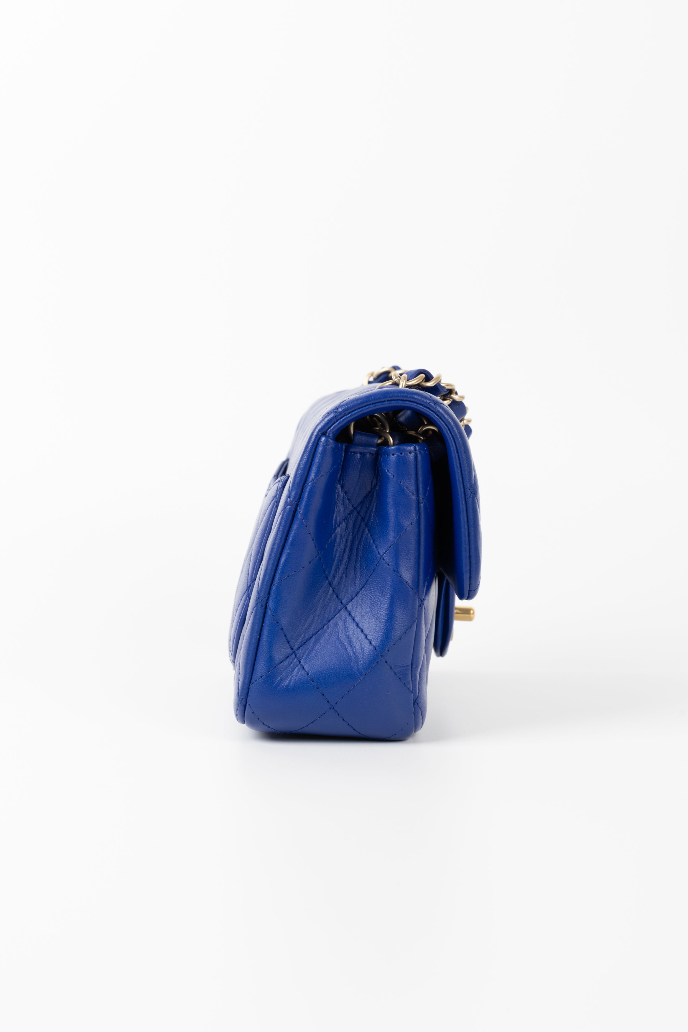 CHANEL RECTANGULAR BLU ELETTRICO