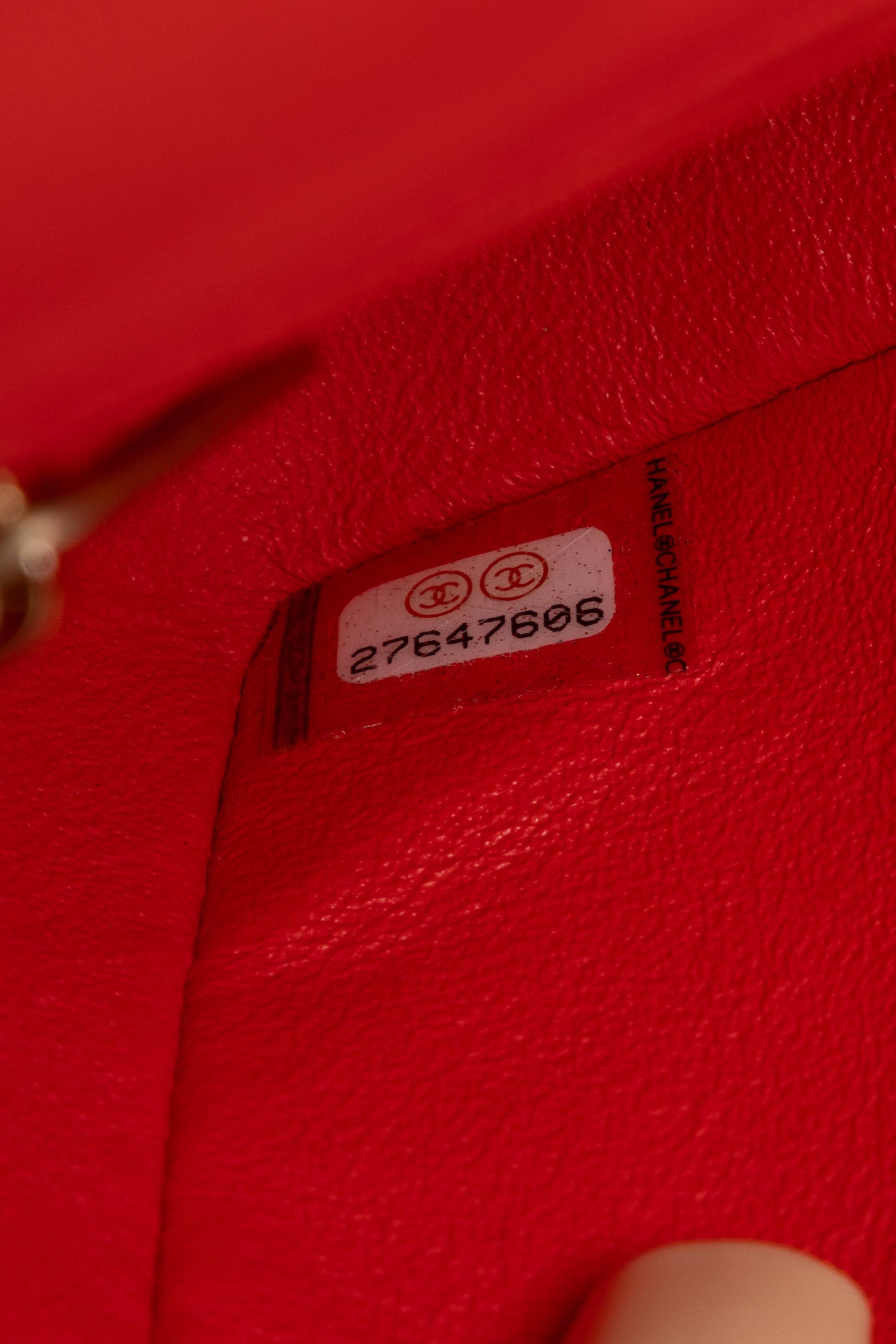 CHANEL RECTANGULAR CORALLO (RISERVATA)