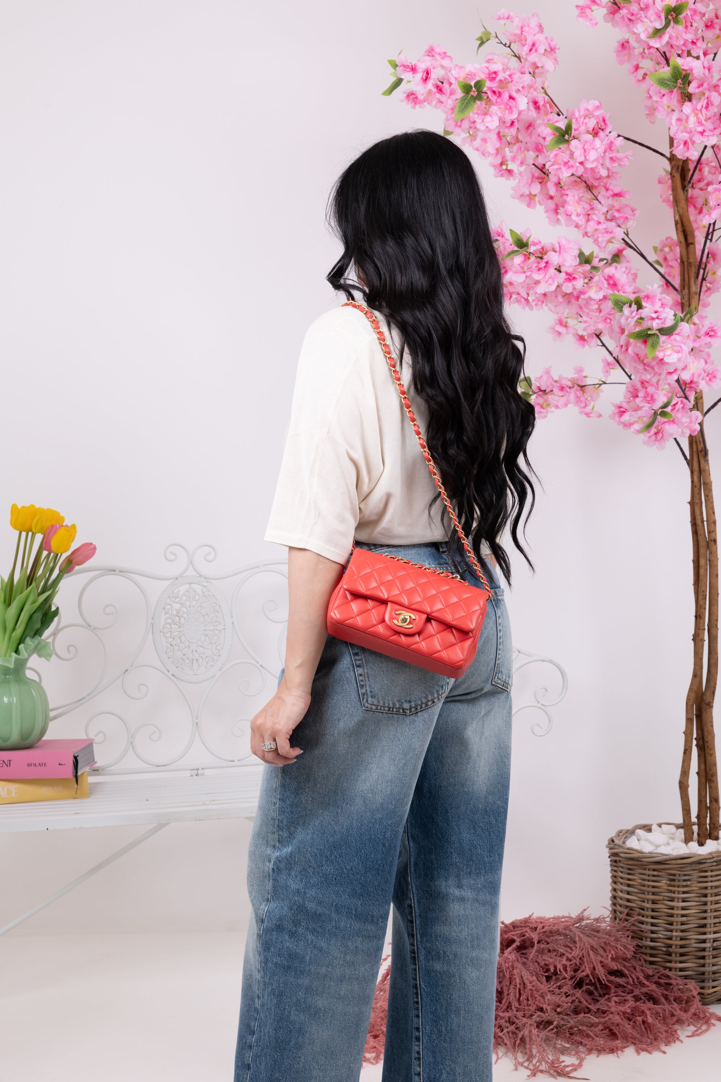 CHANEL RECTANGULAR CORALLO (RISERVATA)
