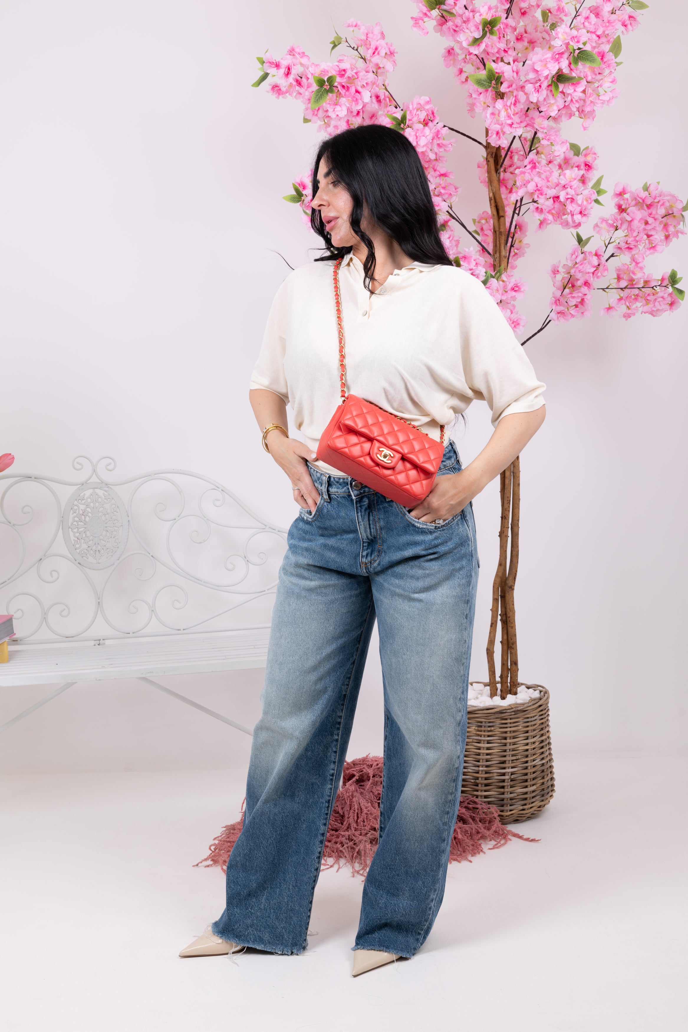 CHANEL RECTANGULAR CORALLO (RISERVATA)