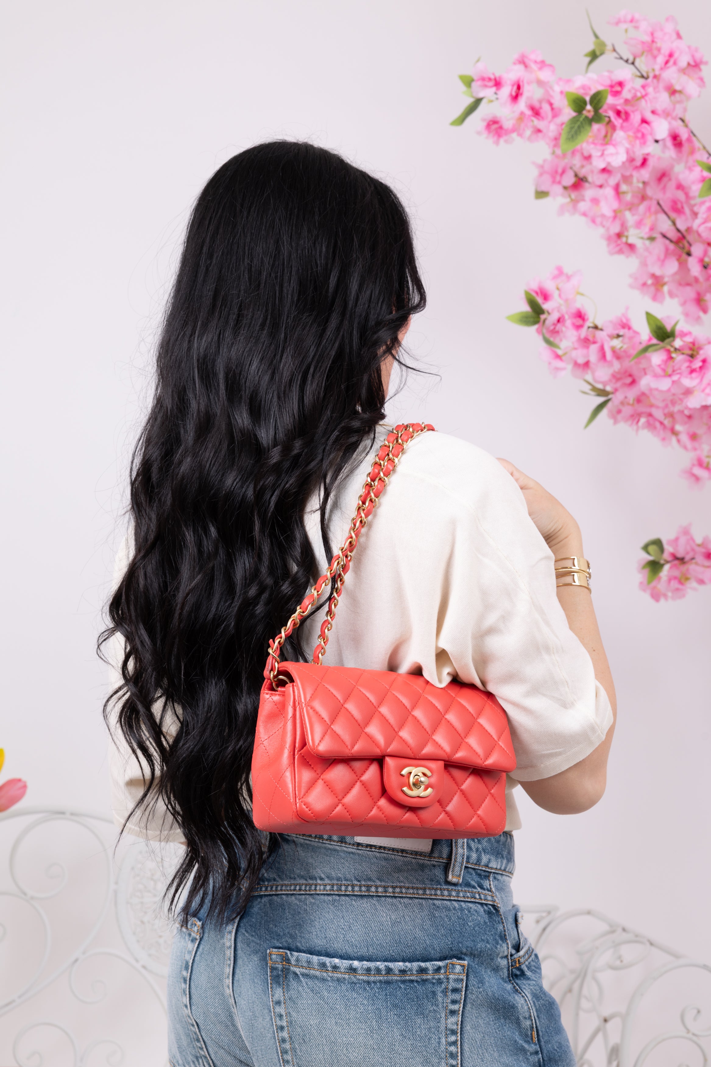 CHANEL RECTANGULAR CORALLO (RISERVATA)