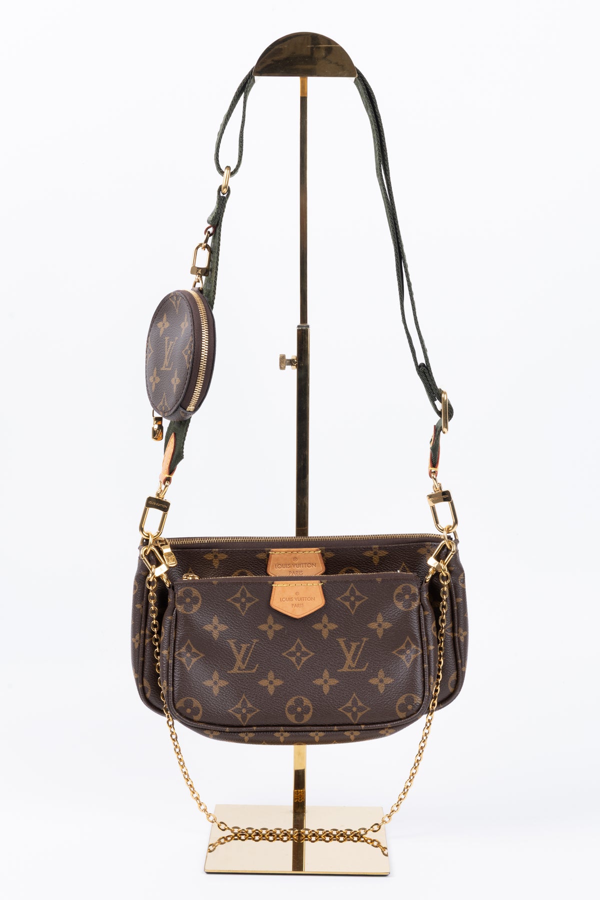 LOUIS VUITTON MULTI POCHETTE VERDE