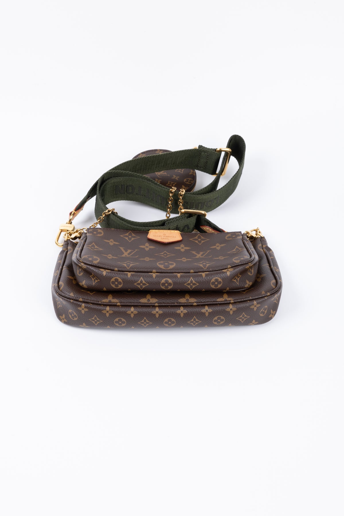 LOUIS VUITTON MULTI POCHETTE VERDE