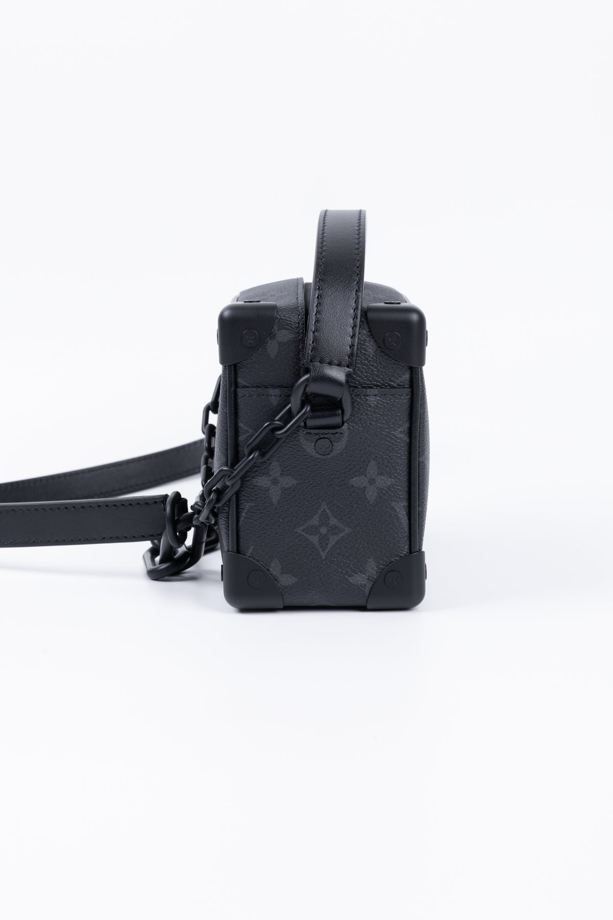 LOUIS VUITTON SIDE TRUNK MINI SOFT NERO