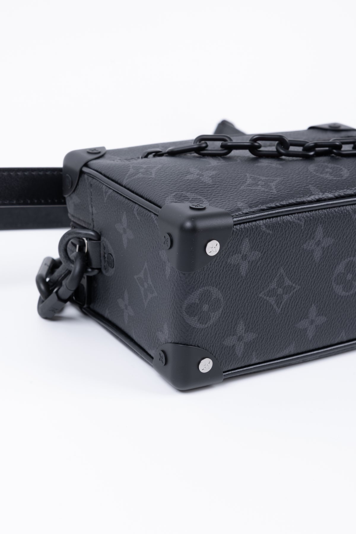 LOUIS VUITTON SIDE TRUNK MINI SOFT NERO