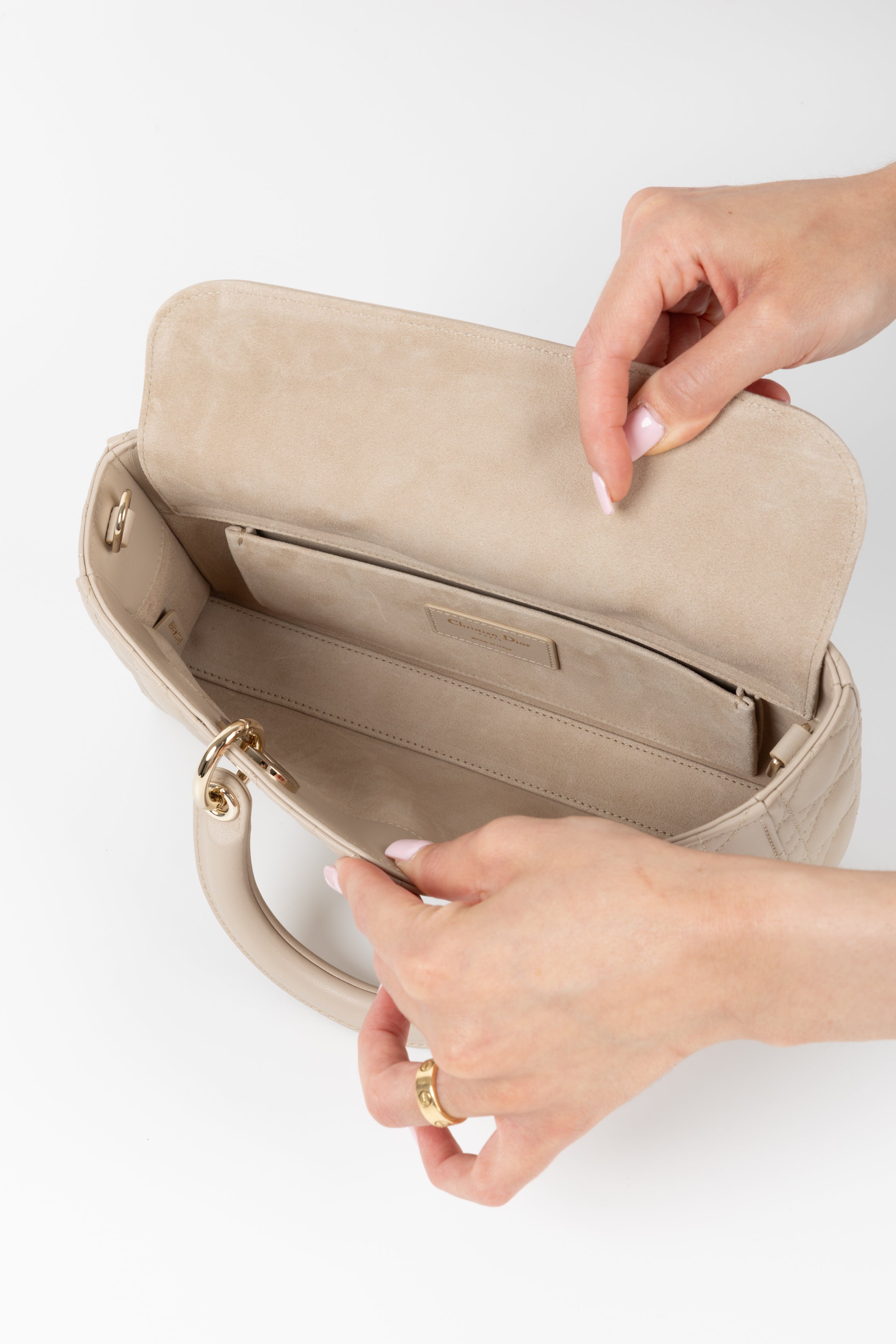 DIOR LADY D JOY BEIGE MEDIA