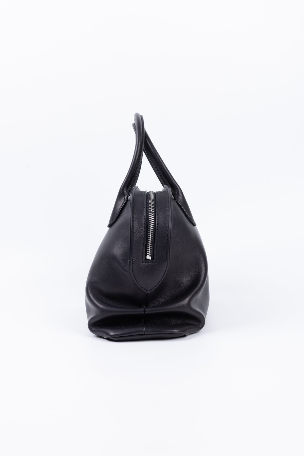 THE ROW 12 MEDIUM AGNES NERA IN PELLE