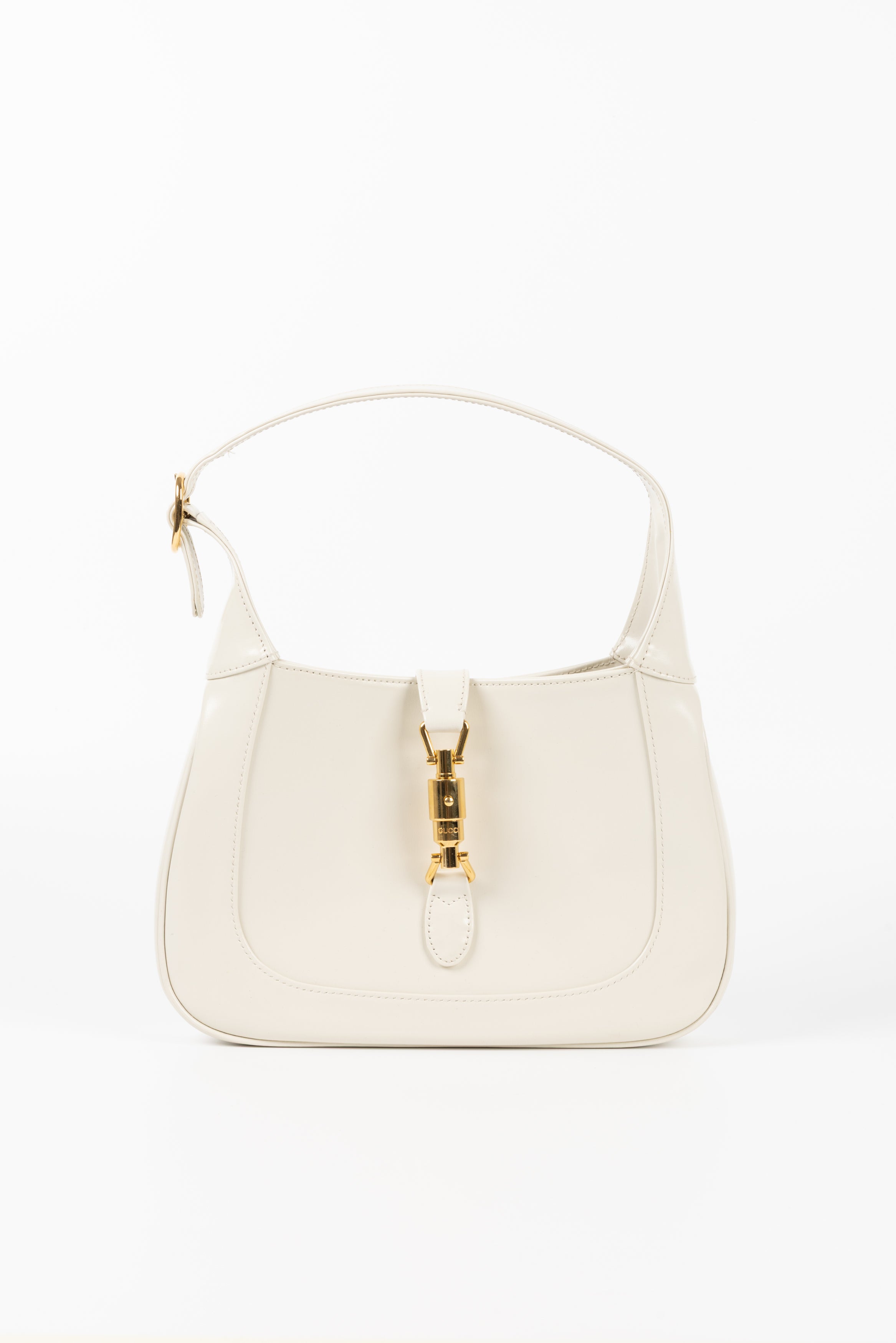 GUCCI JACKIE IN PELLE BIANCA