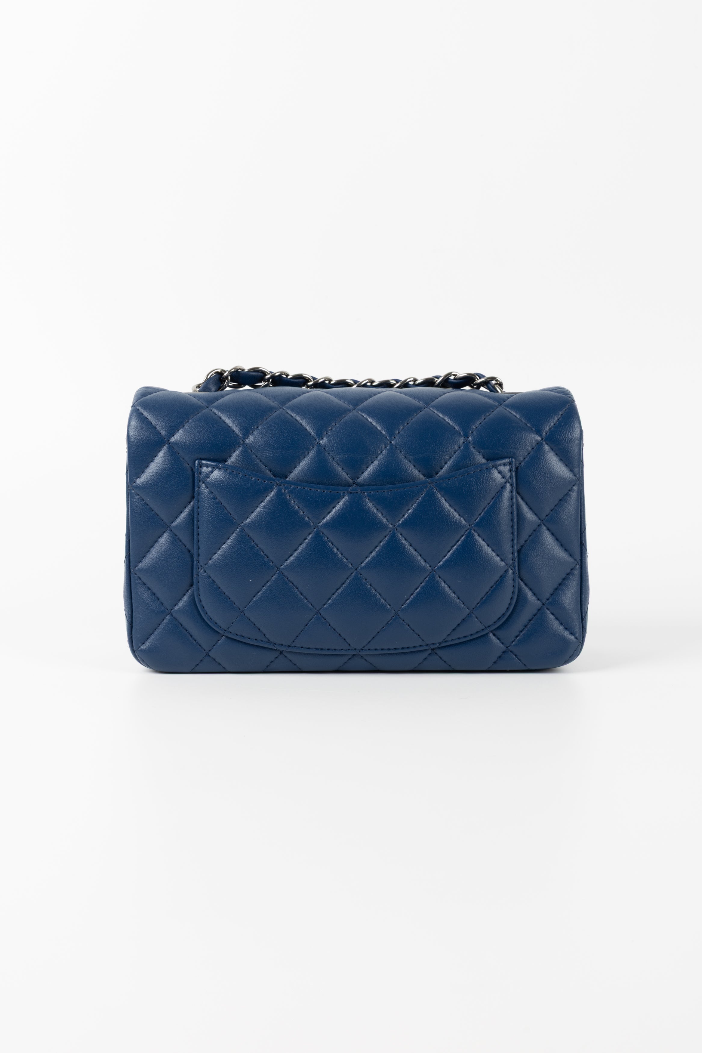 CHANEL RECTANGULAR BLU