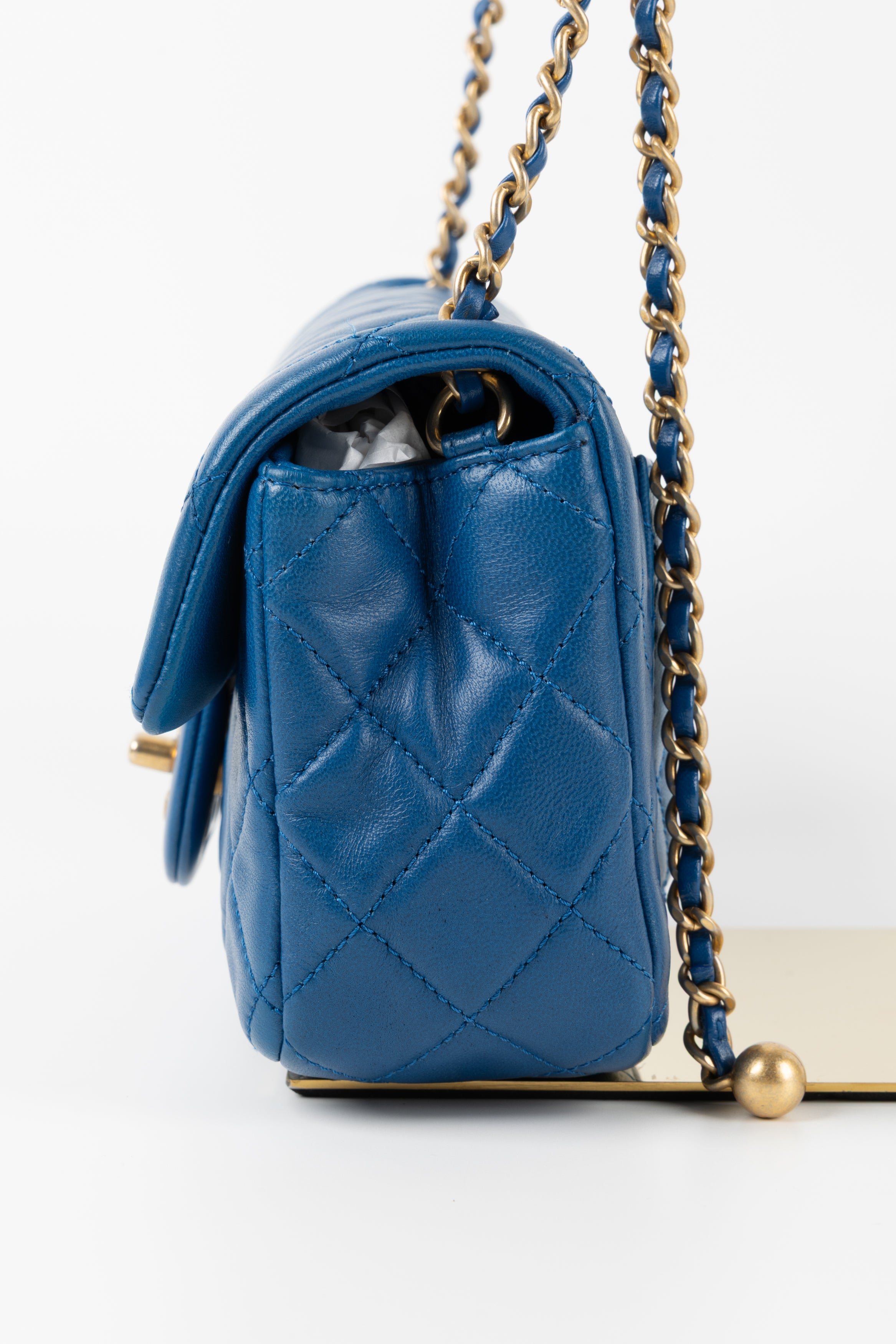 CHANEL RECTANGULAR BLU SFERA