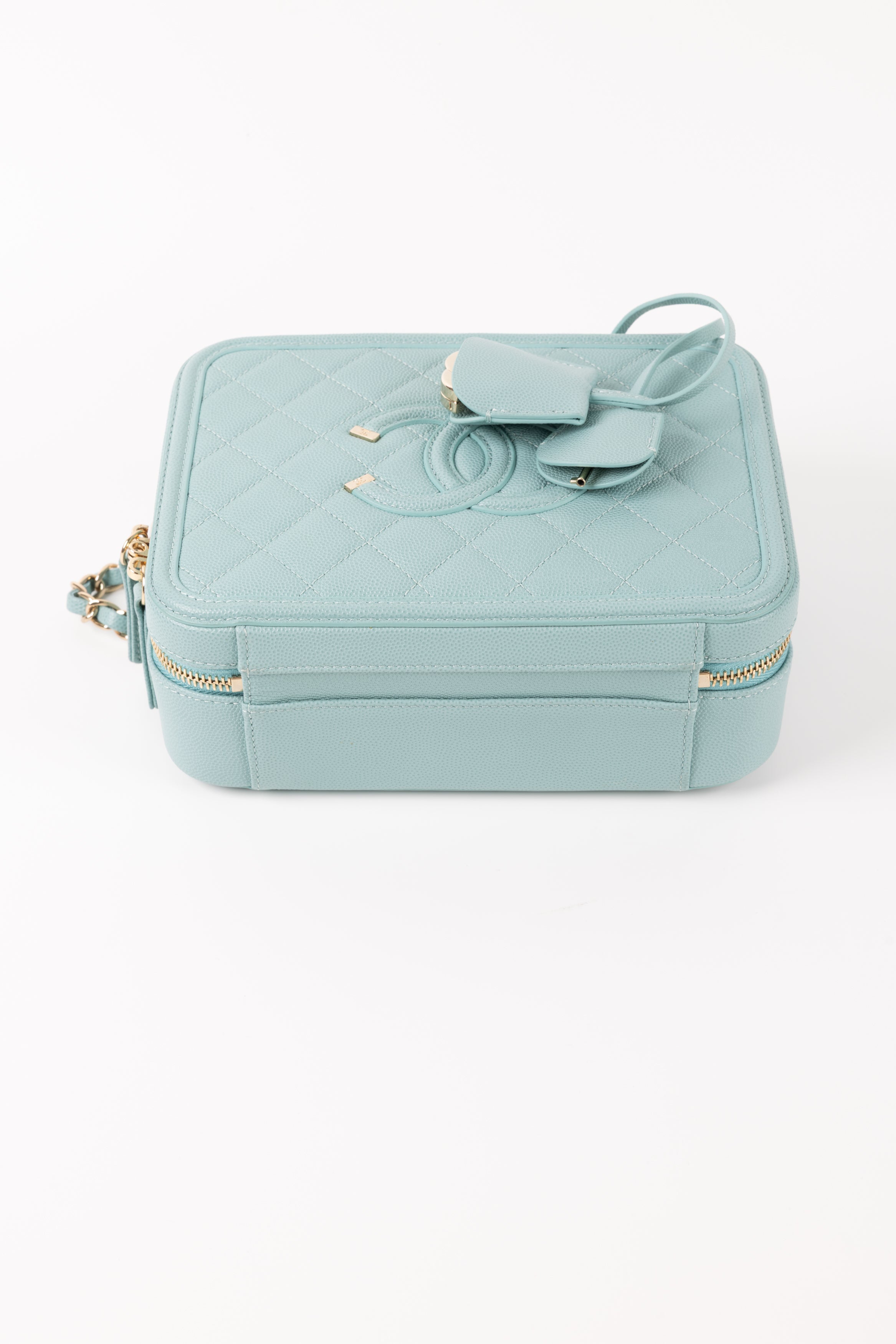 CHANEL VANITY TURCHESE
