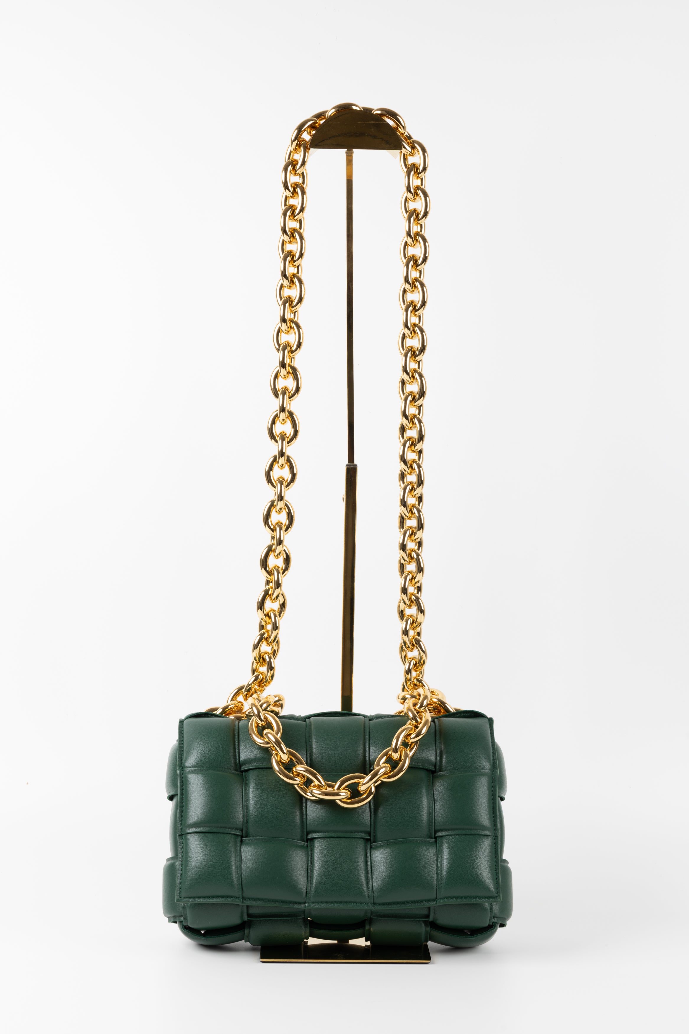 BOTTEGA VENETA PADDED CHAIN TOFFE