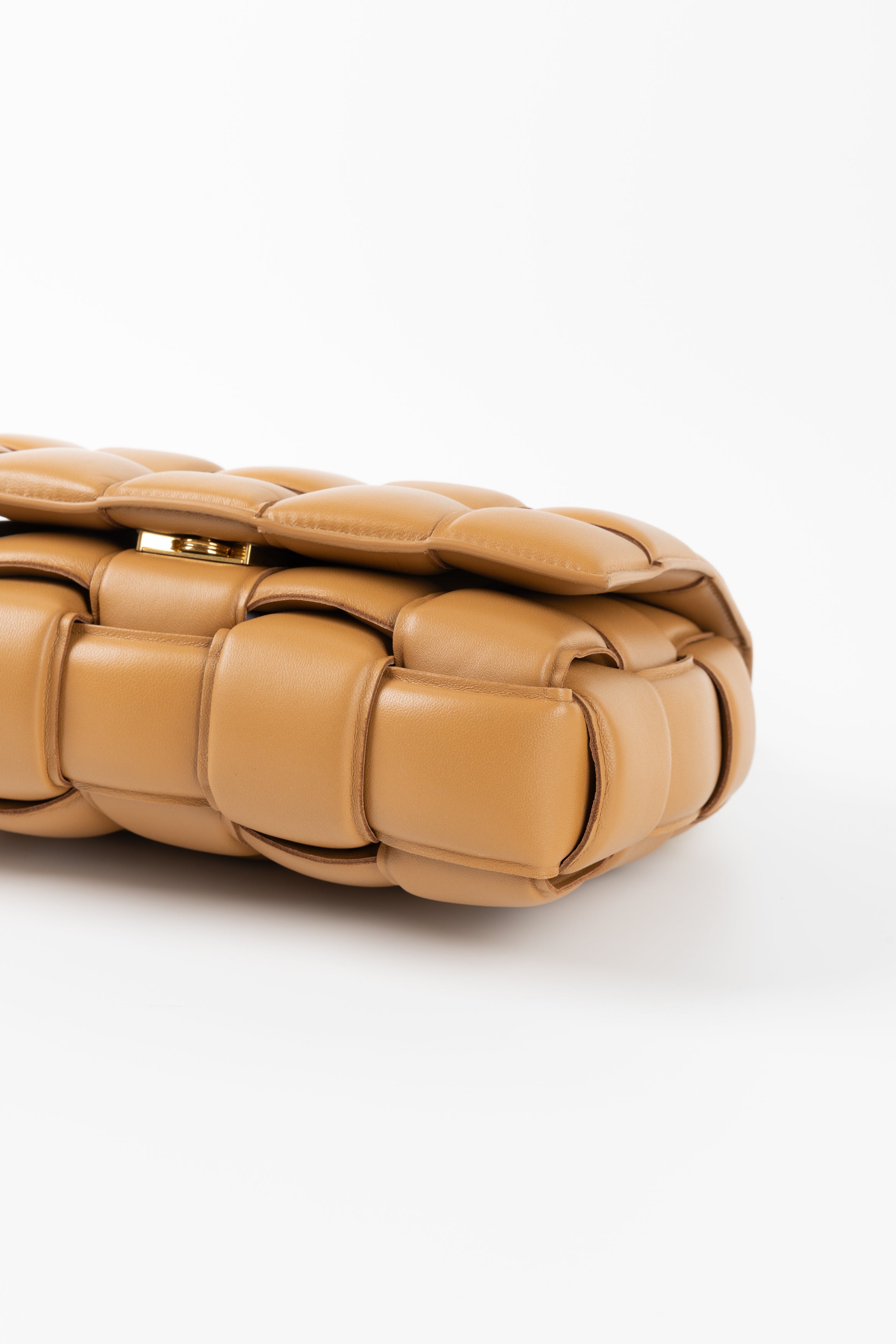 BOTTEGA VENETA PADDED CHAIN RAINTREE GREEN