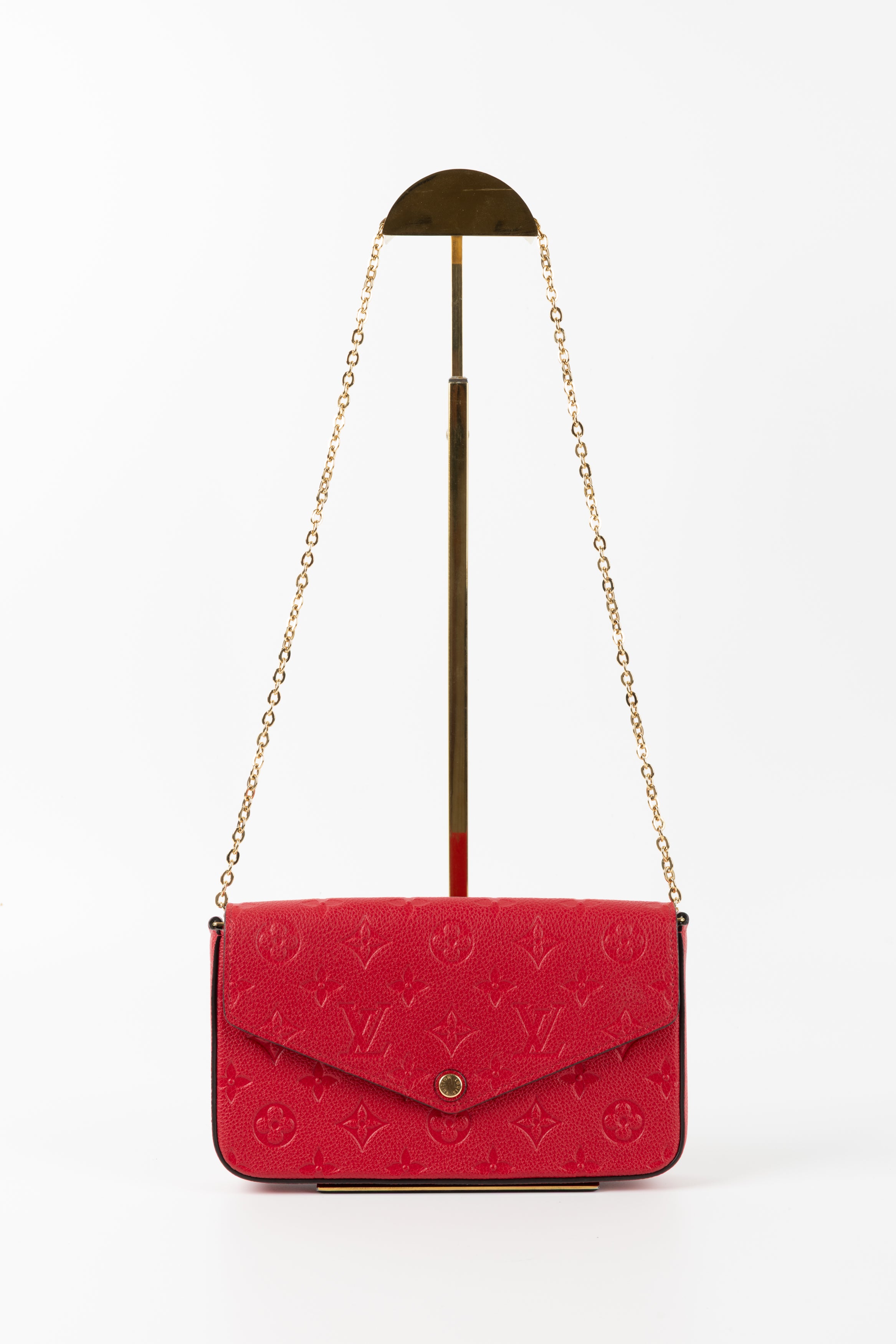 LOUIS VUITTON FELICIE ROSSA