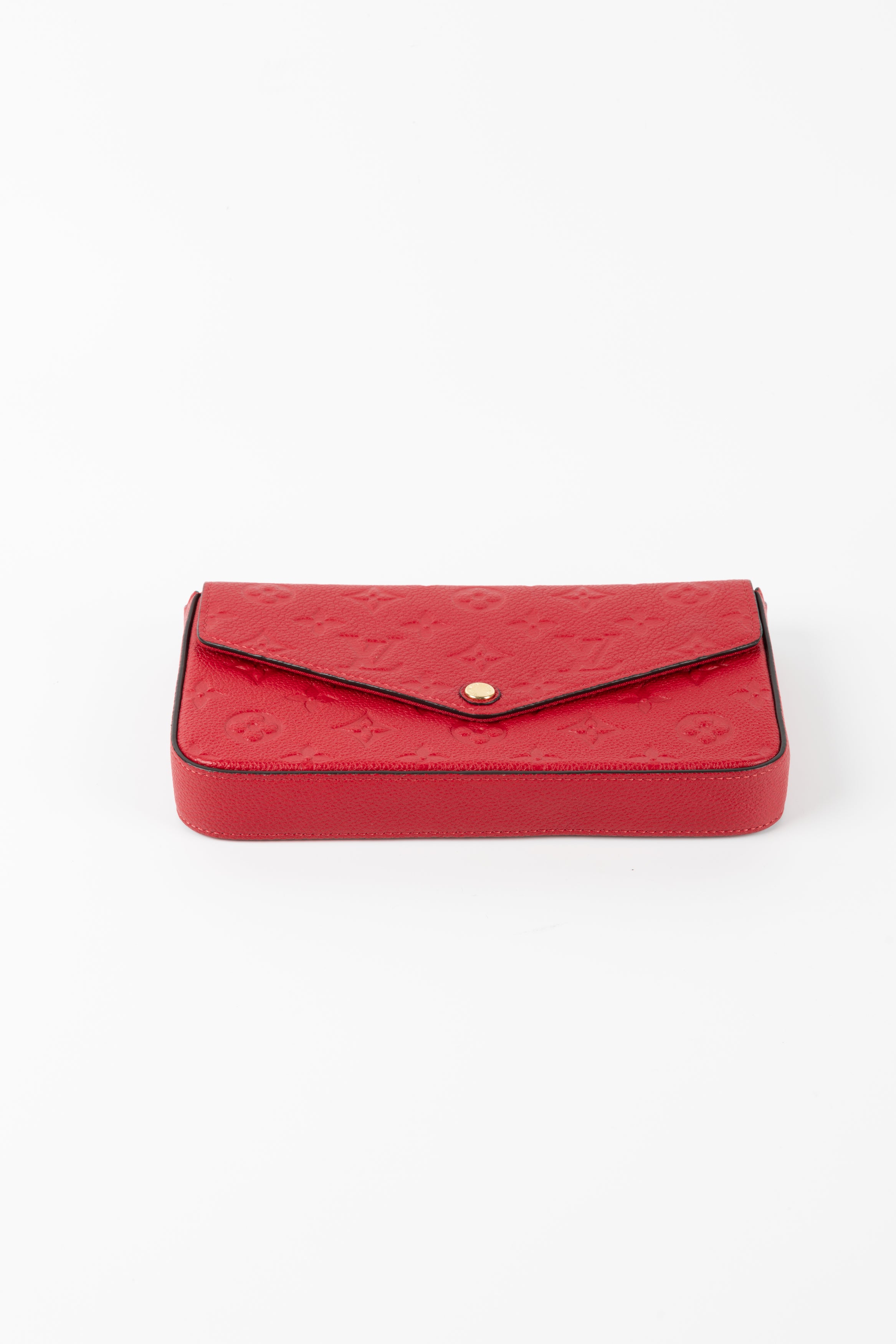 LOUIS VUITTON FELICIE ROSSA