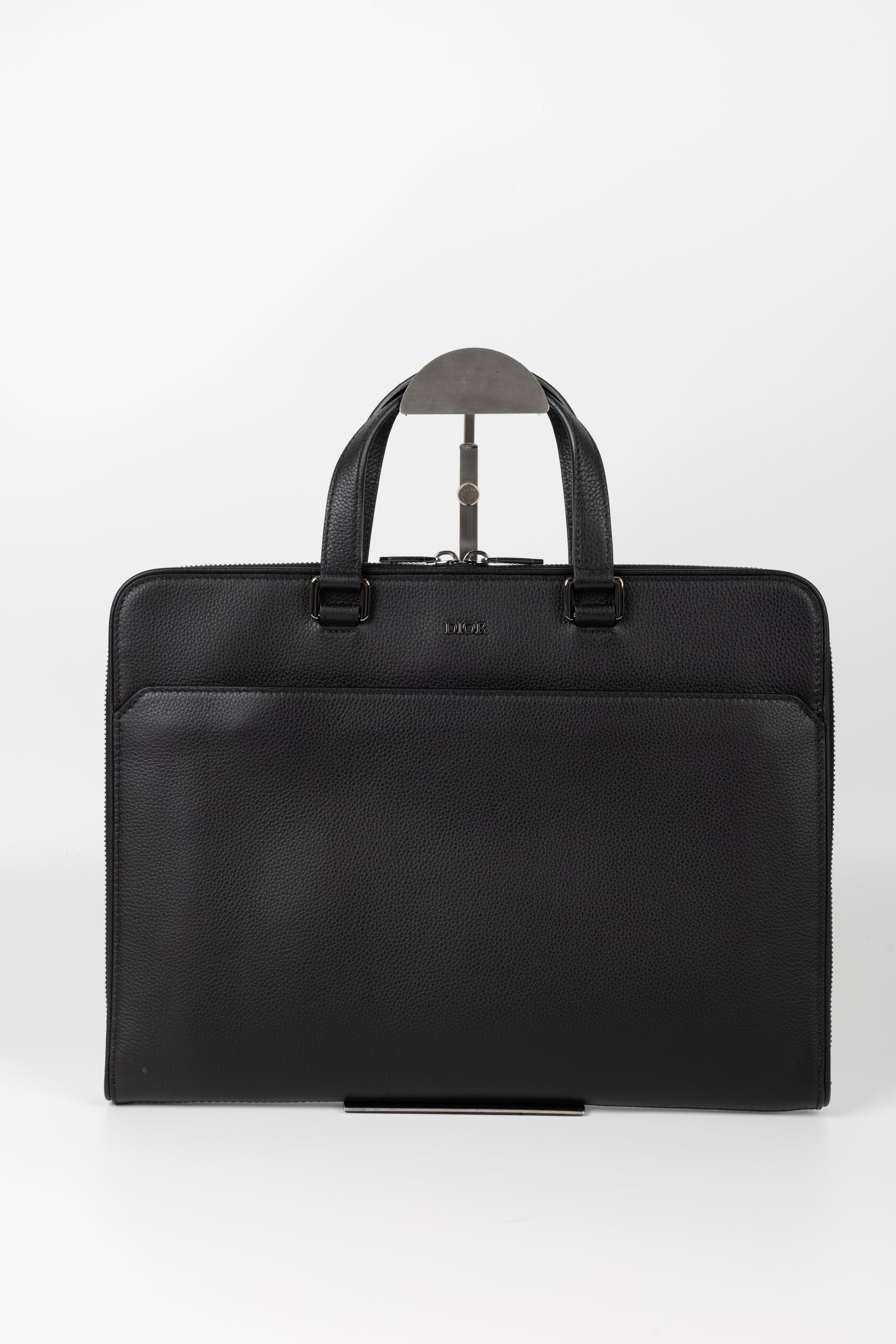 DIOR BRIEFCASE IN PELLE NERA