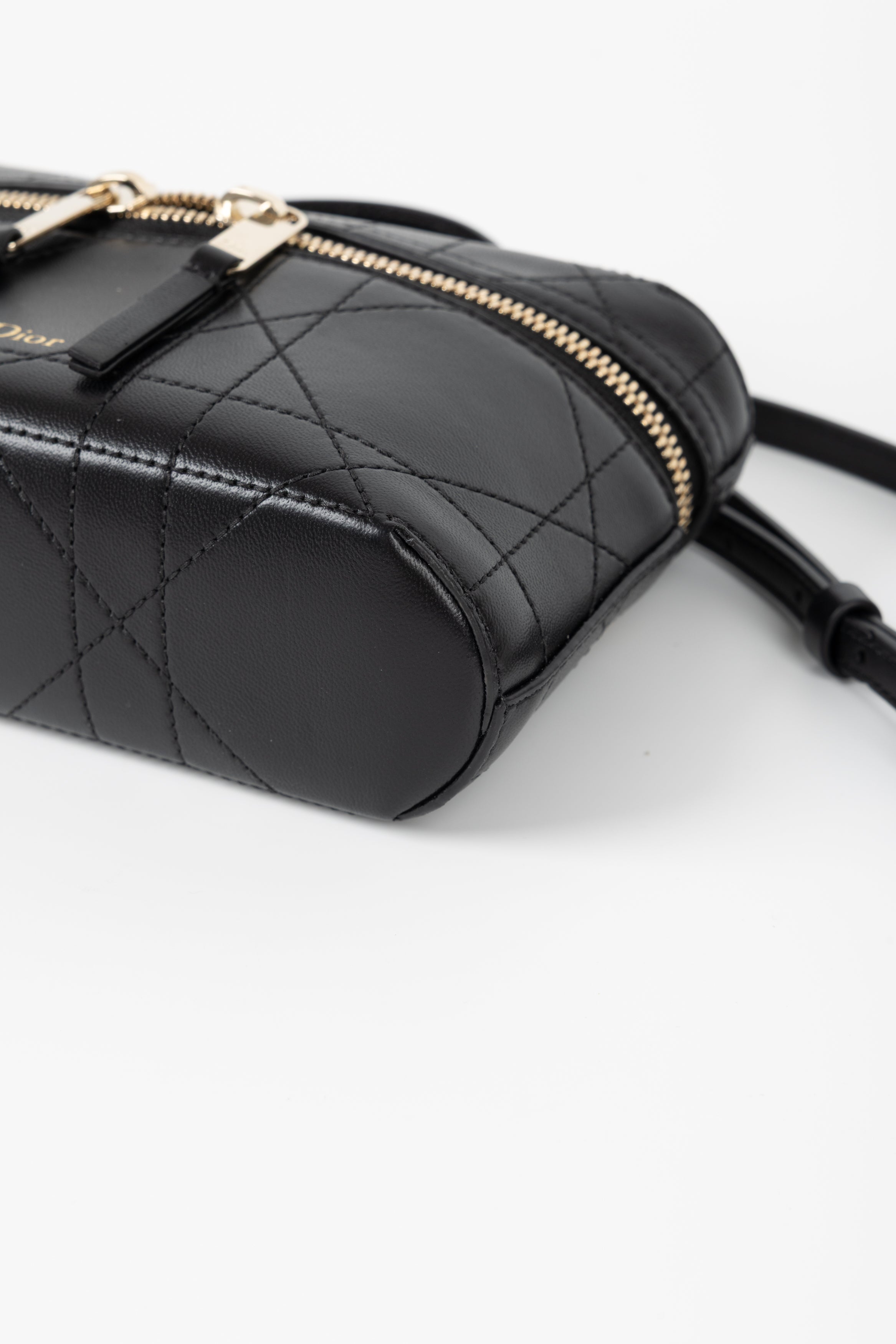 DIOR MINI BORSA TRIANON SOFT VANITY NERA