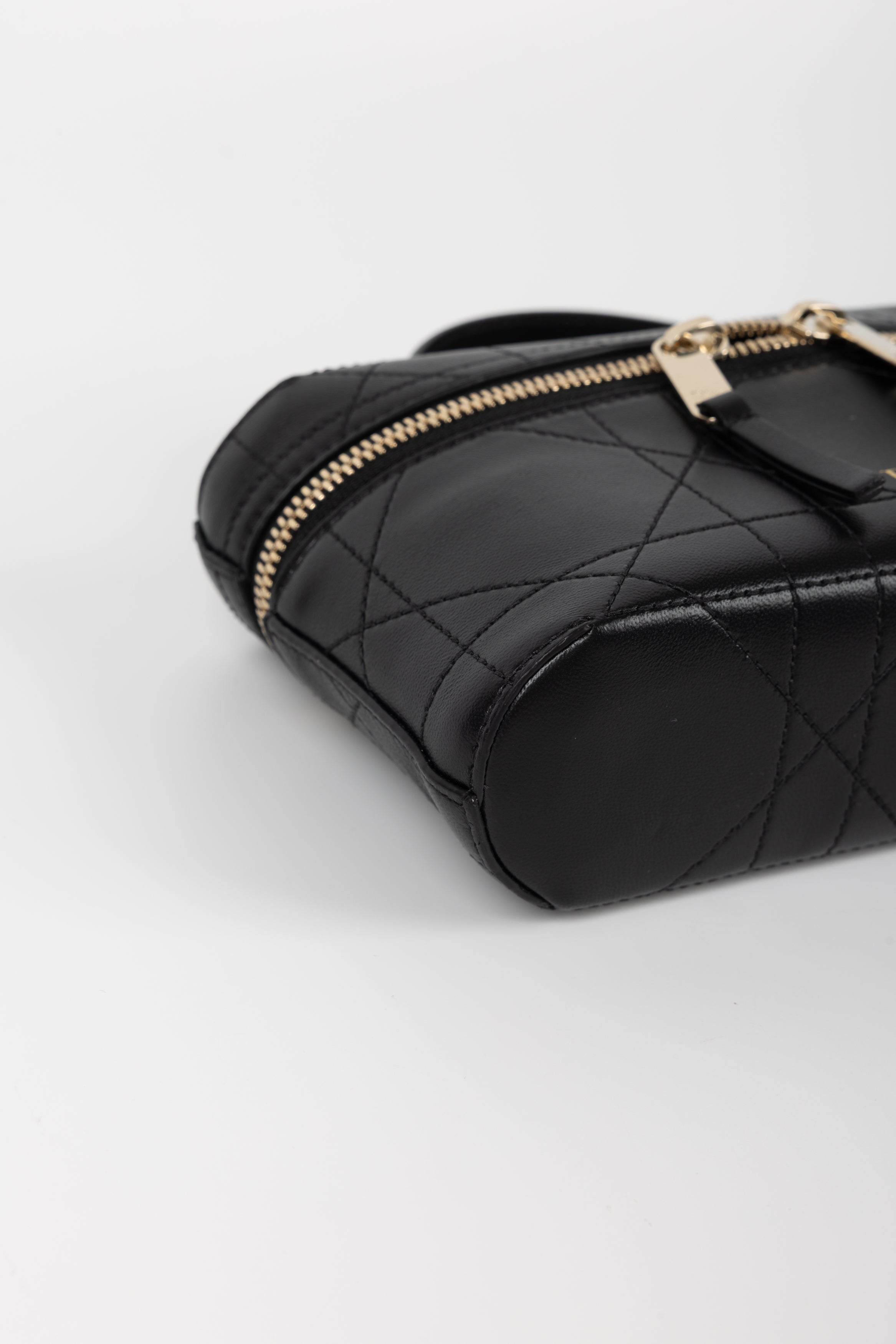 DIOR MINI BORSA TRIANON SOFT VANITY NERA