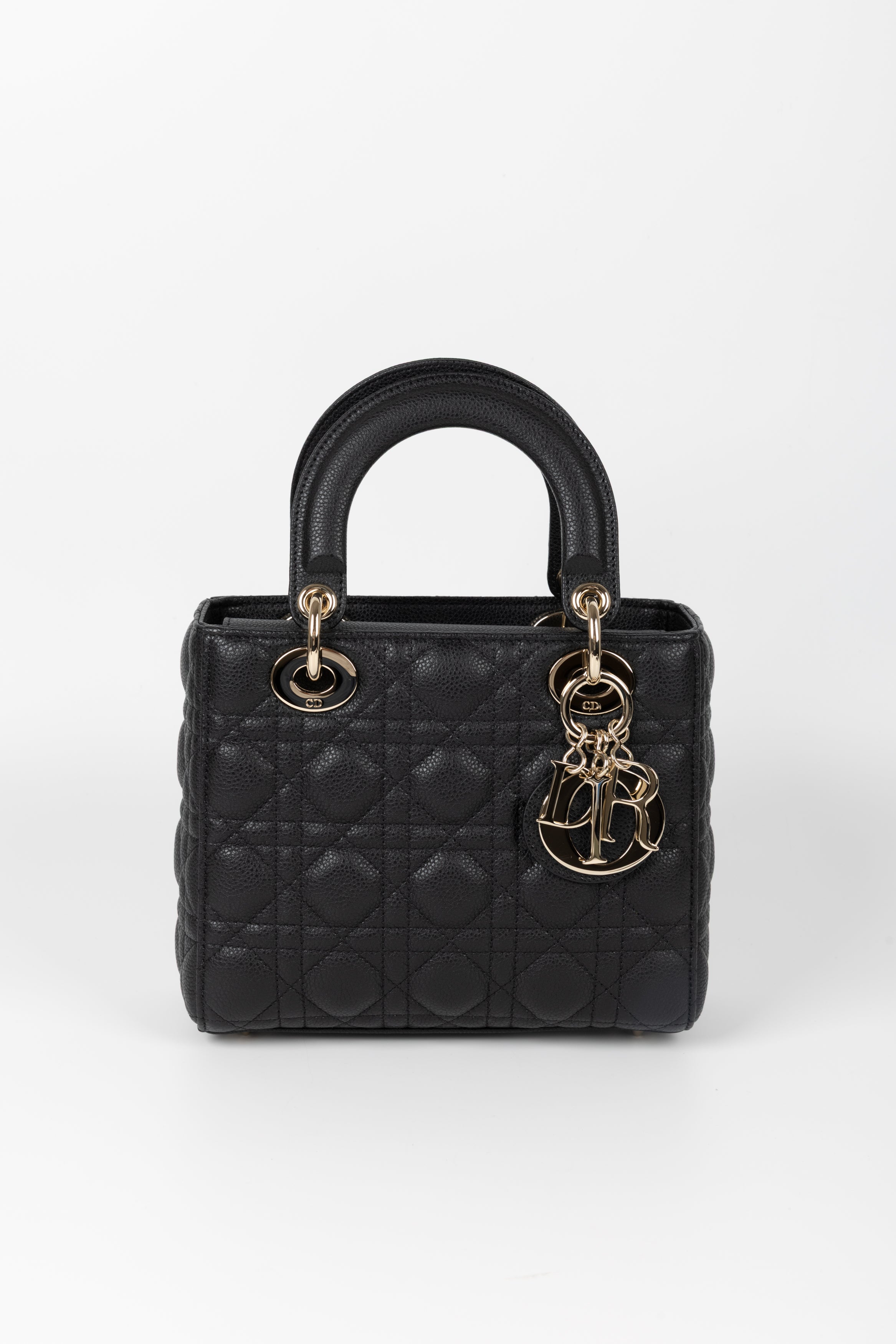 LADY DIOR SMALL NERA CAVIAR