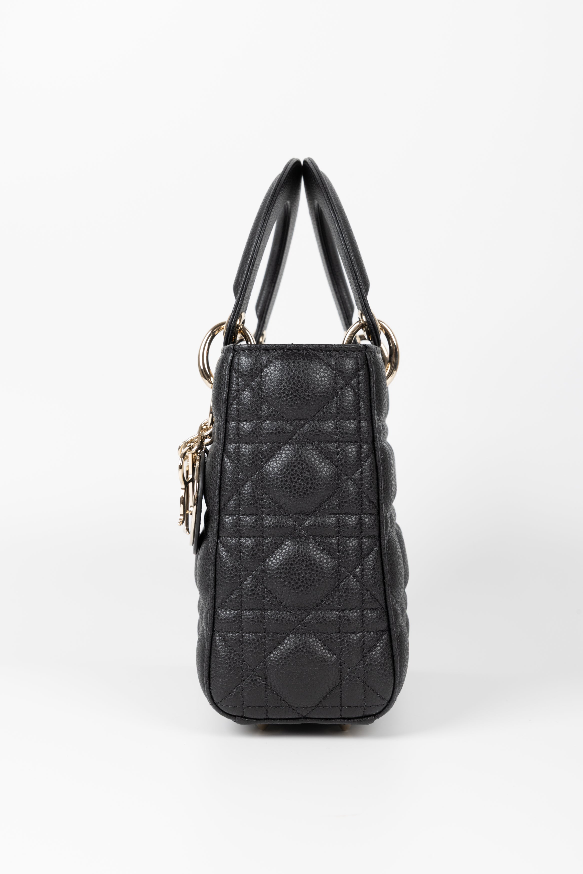 LADY DIOR SMALL NERA CAVIAR