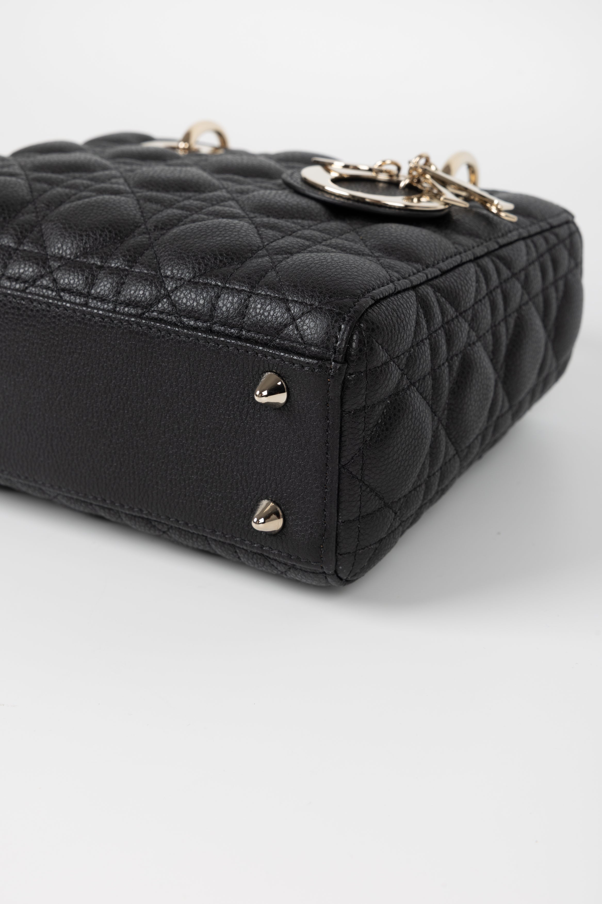 LADY DIOR SMALL NERA CAVIAR