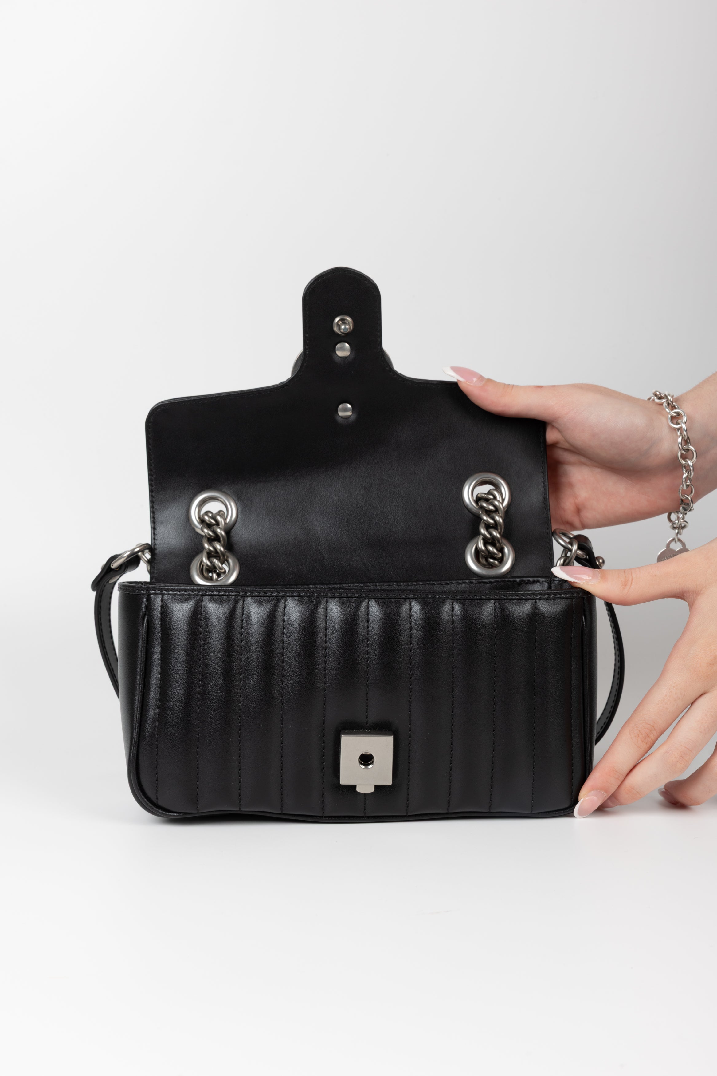 GUCCI MARMONT NERA/ARGENTO