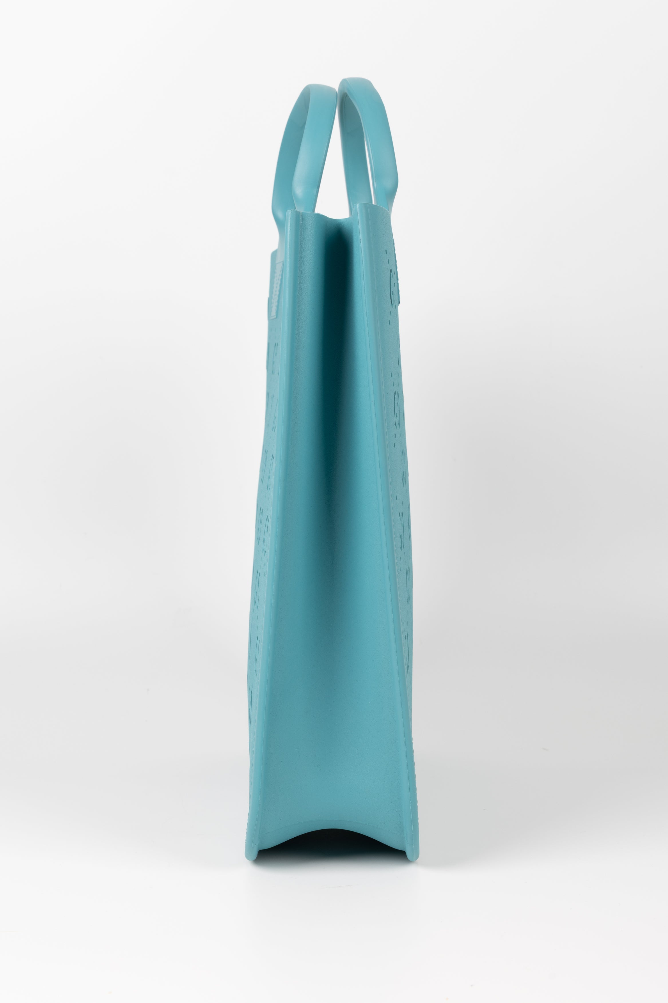 GUCCI TOTE BAG AZZURRA IN GOMMA