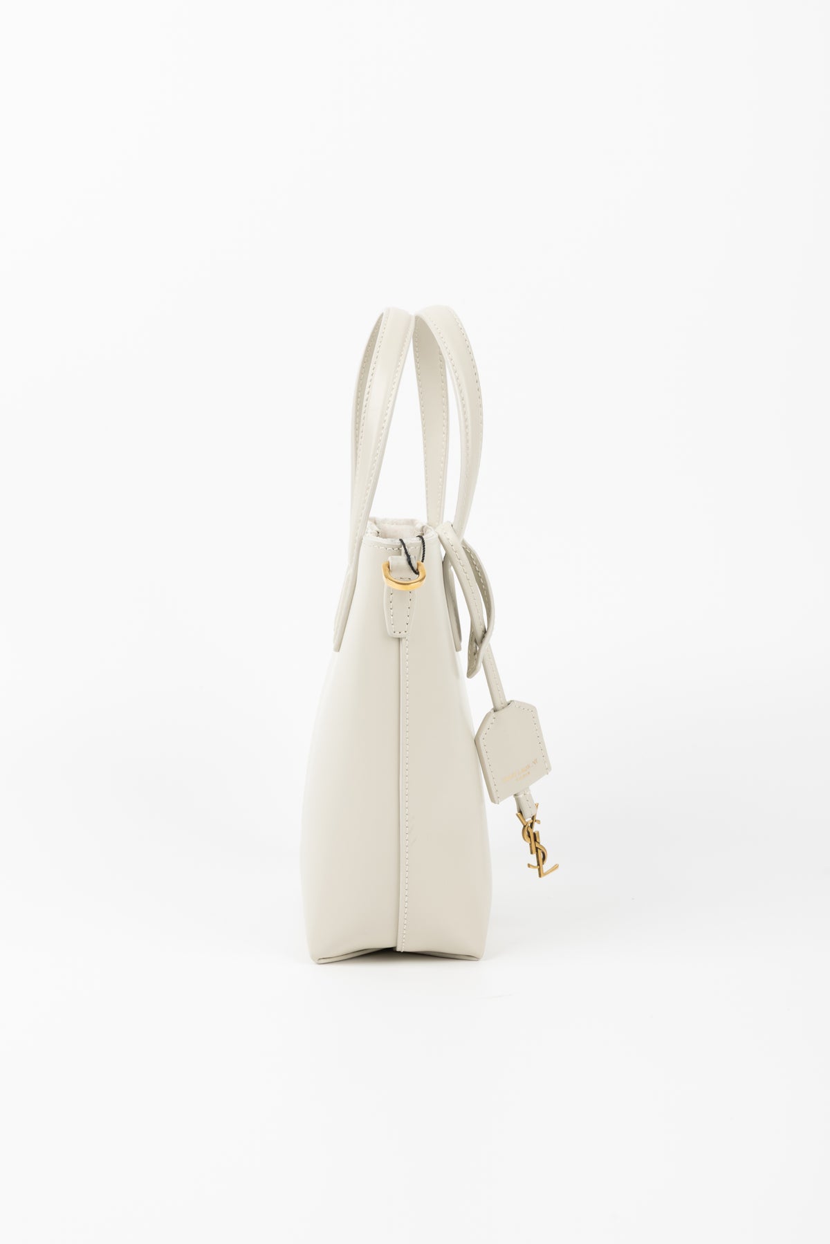 SAINT LAURENT MINI TOY SHOPPING CREMA SOFT
