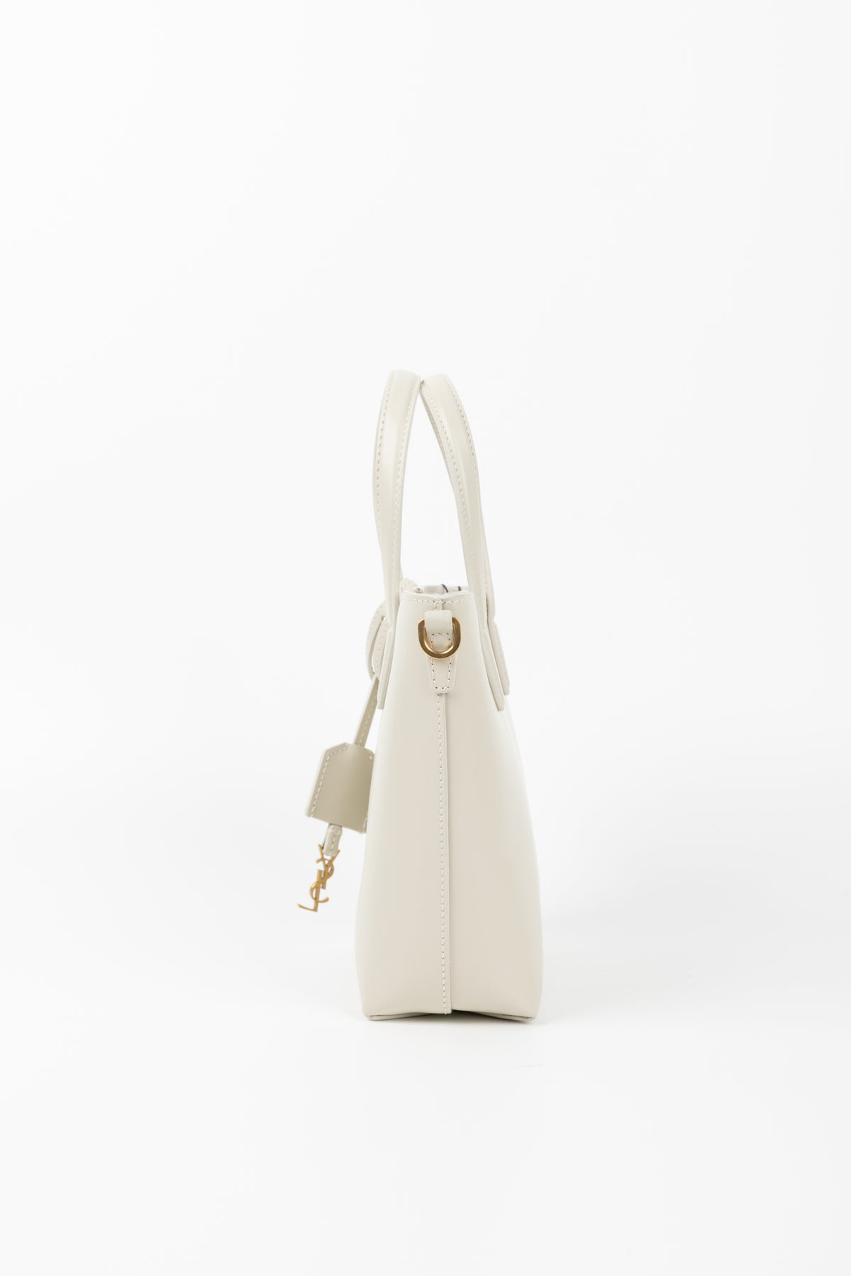SAINT LAURENT MINI TOY SHOPPING CREMA SOFT
